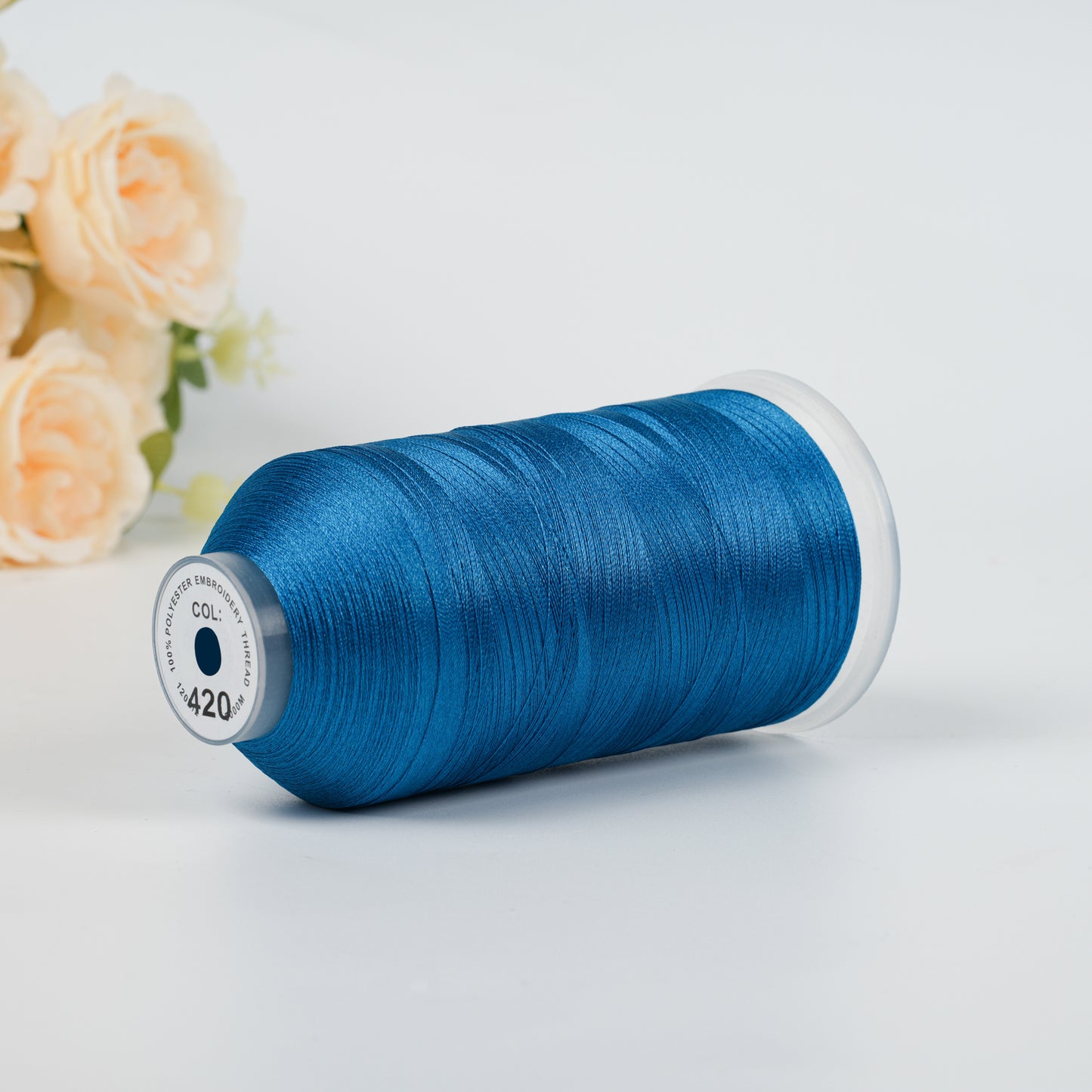 New Brothread 155+ Colors 40WT Polyester Embroidery Machine Thread | 5000M per Spool | Compatible with Brother & Variegated Colors for Commercial/Home Use