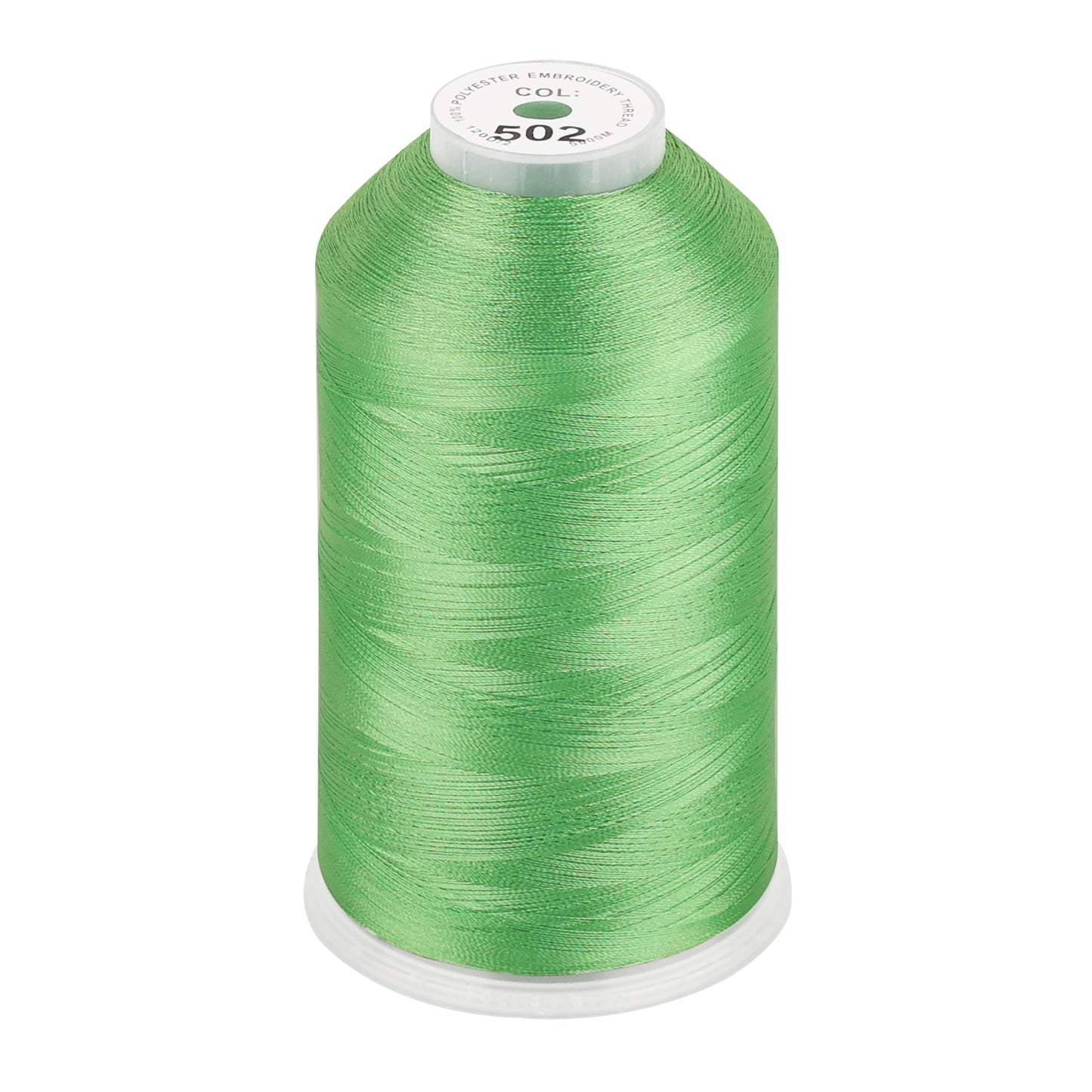 New brothread 100% Polyester with High Sheen Embroidery Thread, 5000M, 40WT(120D/2) 150+ Colors Selected for Commercial Multi Needles and Single Needle Embroidery Machine