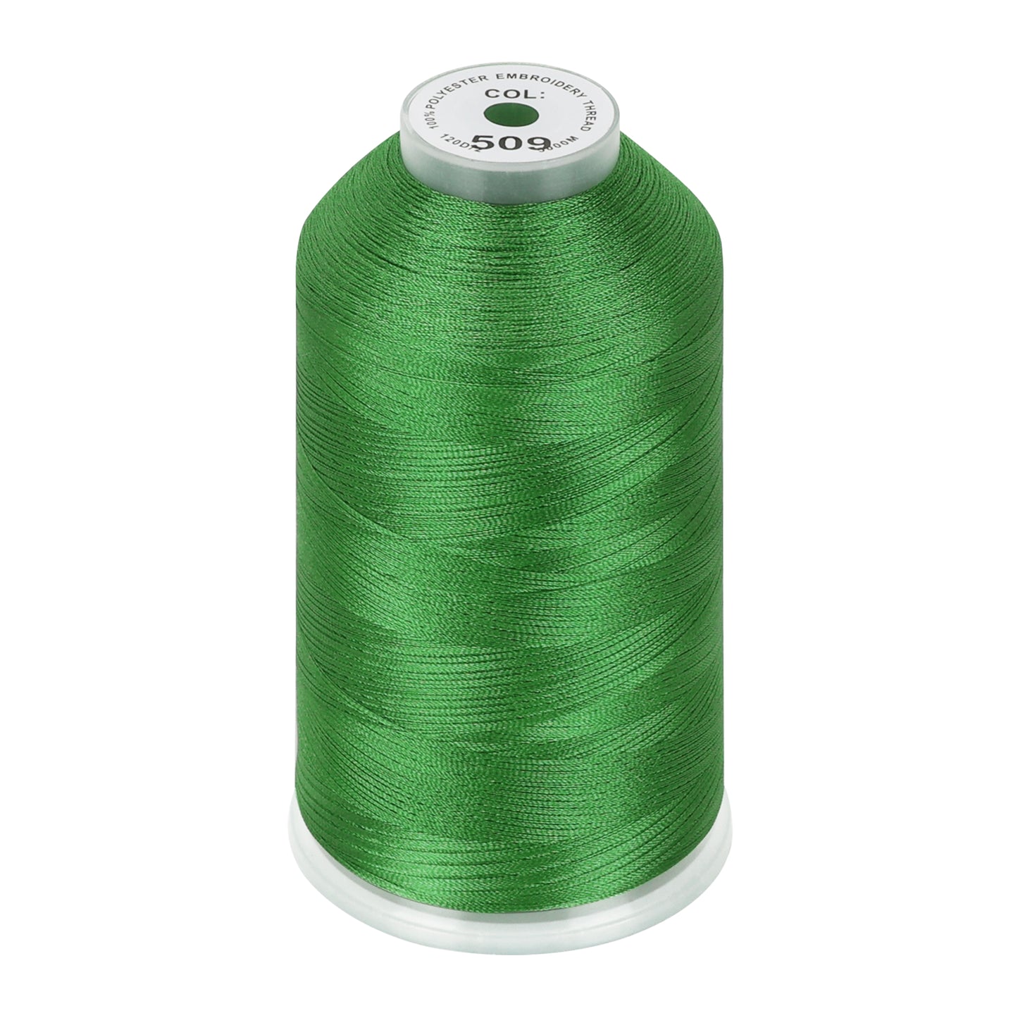 New brothread 100% Polyester with High Sheen Embroidery Thread, 5000M, 40WT(120D/2) 150+ Colors Selected for Commercial Multi Needles and Single Needle Embroidery Machine