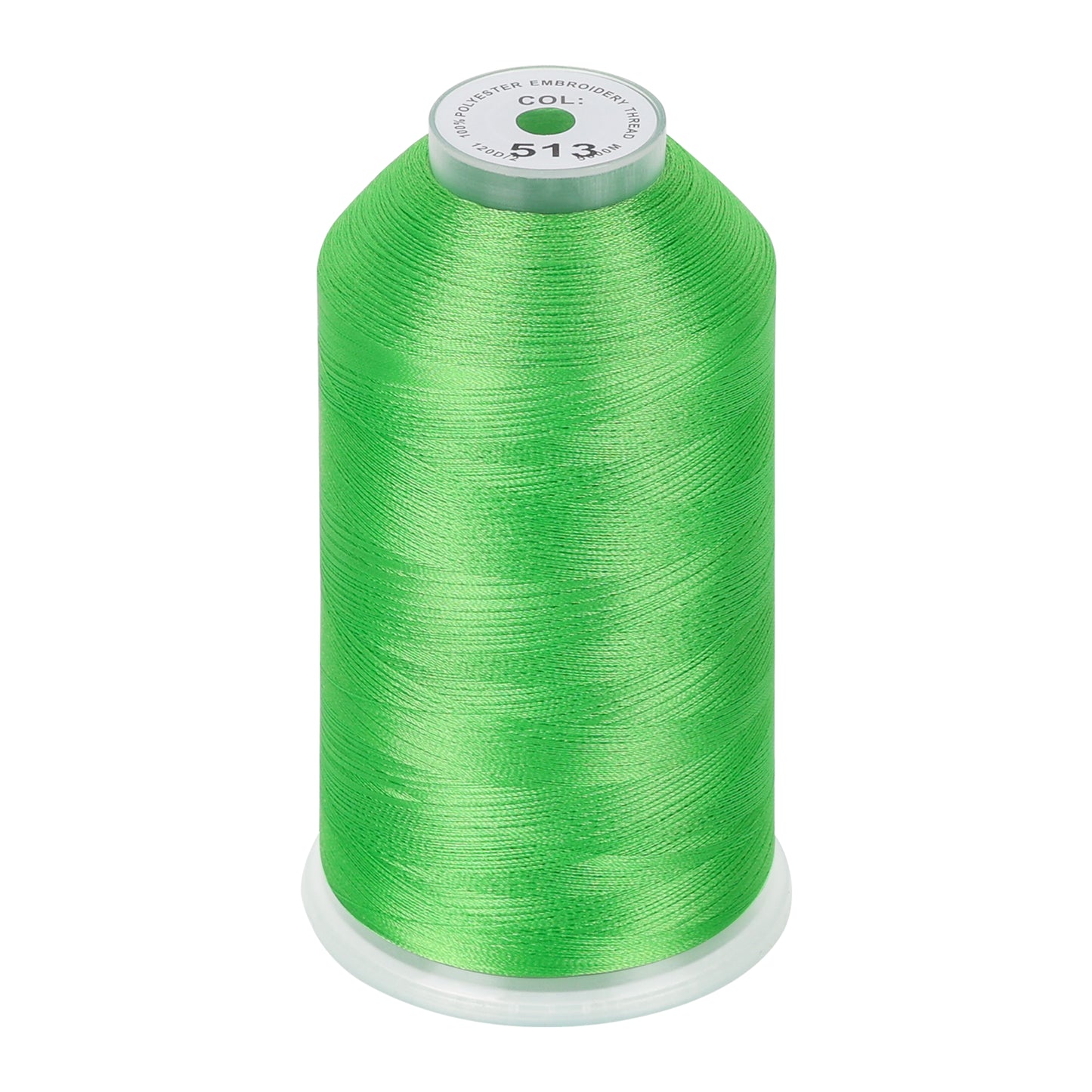 New brothread 100% Polyester with High Sheen Embroidery Thread, 5000M, 40WT(120D/2) 150+ Colors Selected for Commercial Multi Needles and Single Needle Embroidery Machine