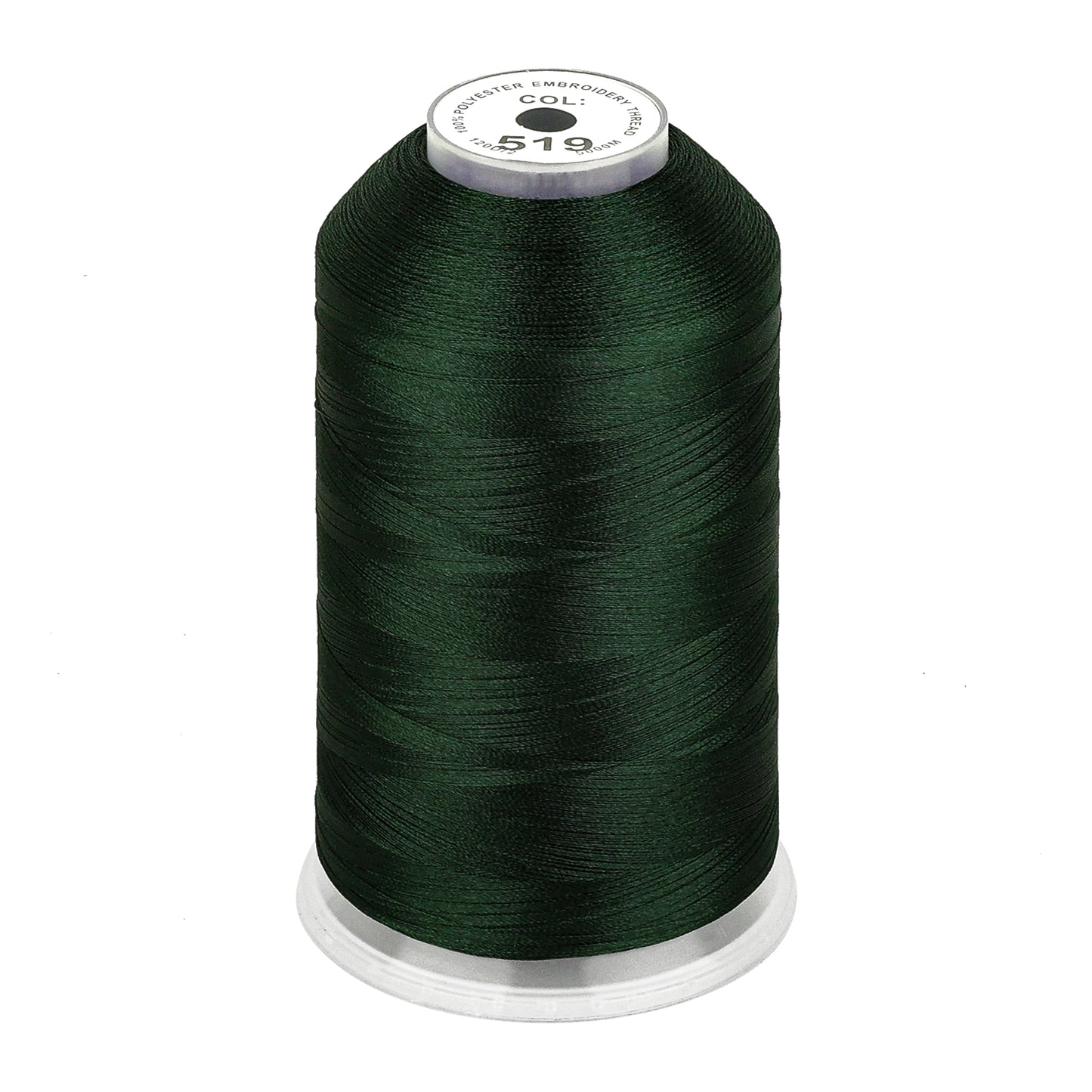 New brothread 100% Polyester with High Sheen Embroidery Thread, 5000M, 40WT(120D/2) 150+ Colors Selected for Commercial Multi Needles and Single Needle Embroidery Machine