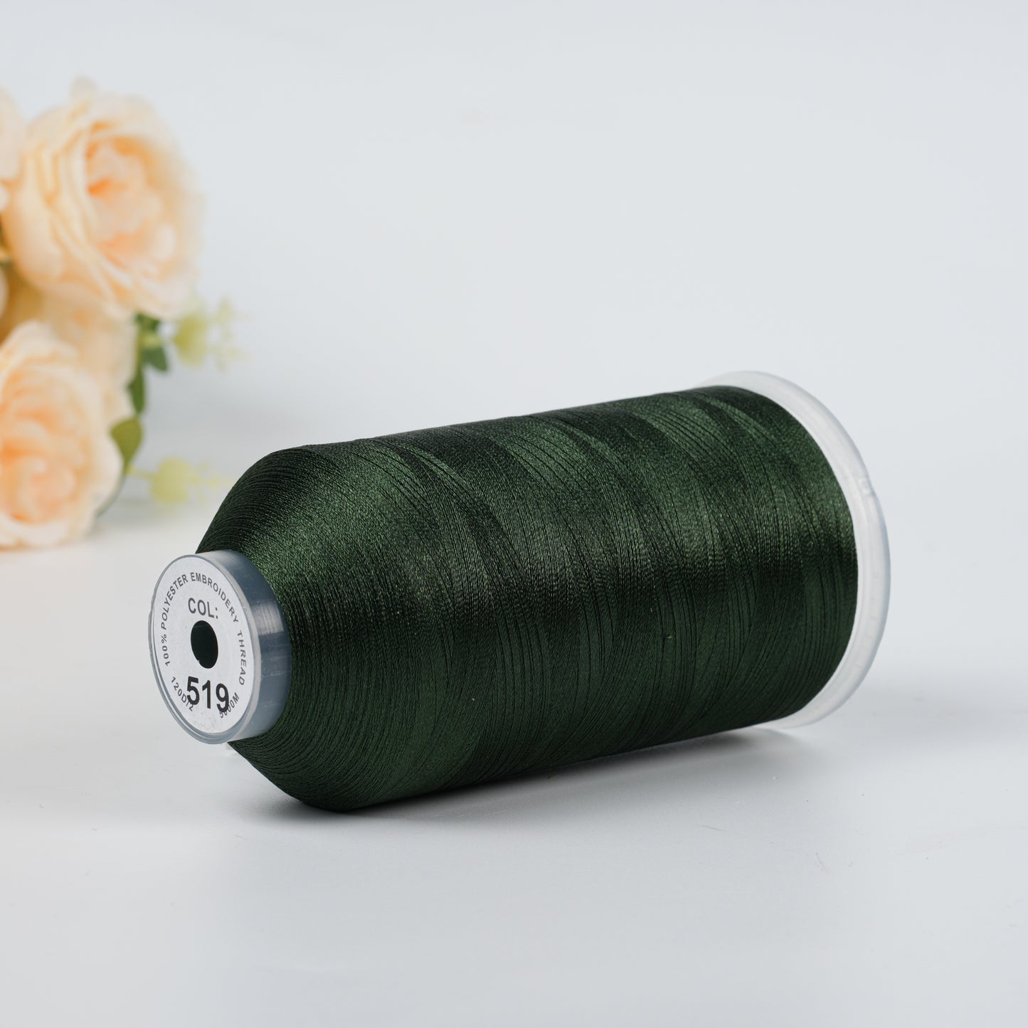 New Brothread 155+ Colors 40WT Polyester Embroidery Machine Thread | 5000M per Spool | Compatible with Brother & Variegated Colors for Commercial/Home Use