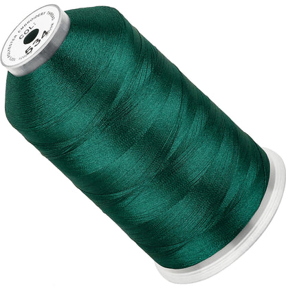 New brothread Single Huge Spool 5000M Each Polyester Embroidery Machine Thread 40WT - Brother Colors + Variegated Colors