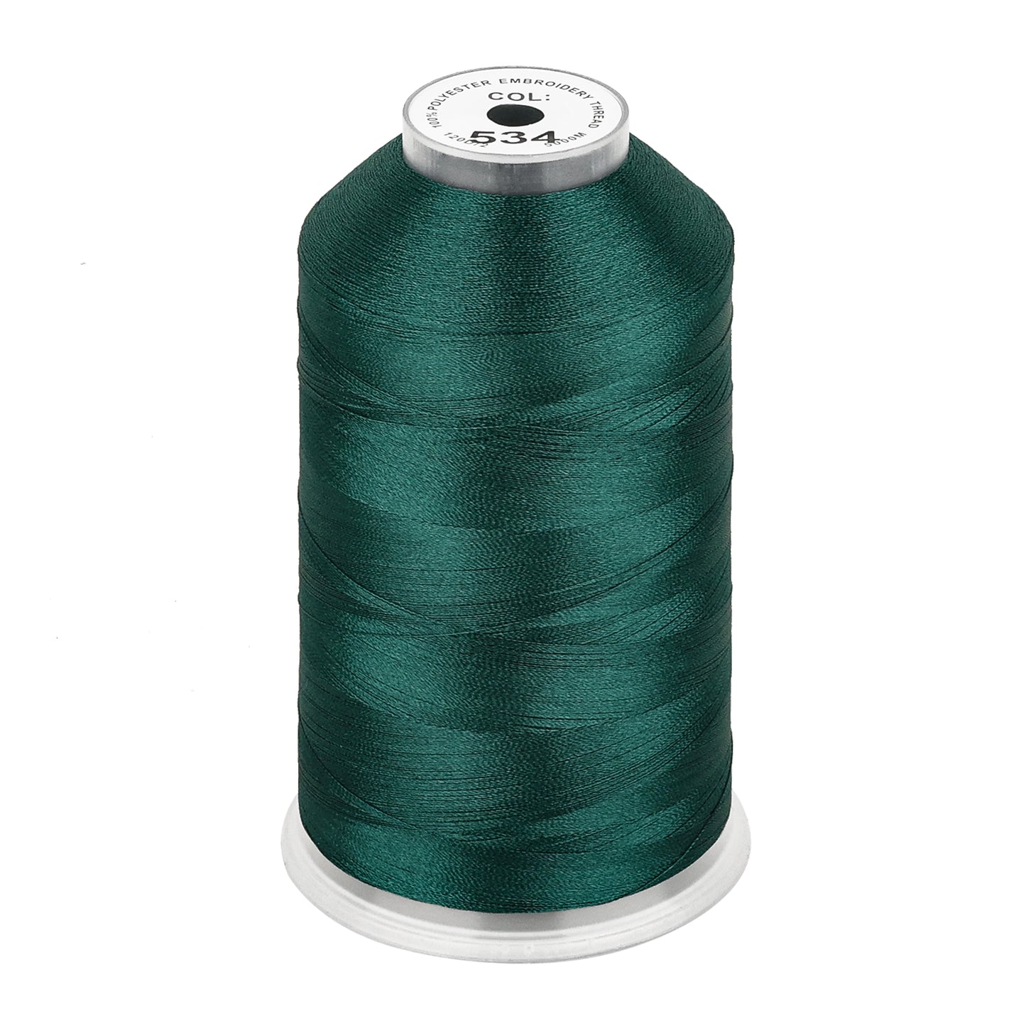 New brothread 100% Polyester with High Sheen Embroidery Thread, 5000M, 40WT(120D/2) 150+ Colors Selected for Commercial Multi Needles and Single Needle Embroidery Machine