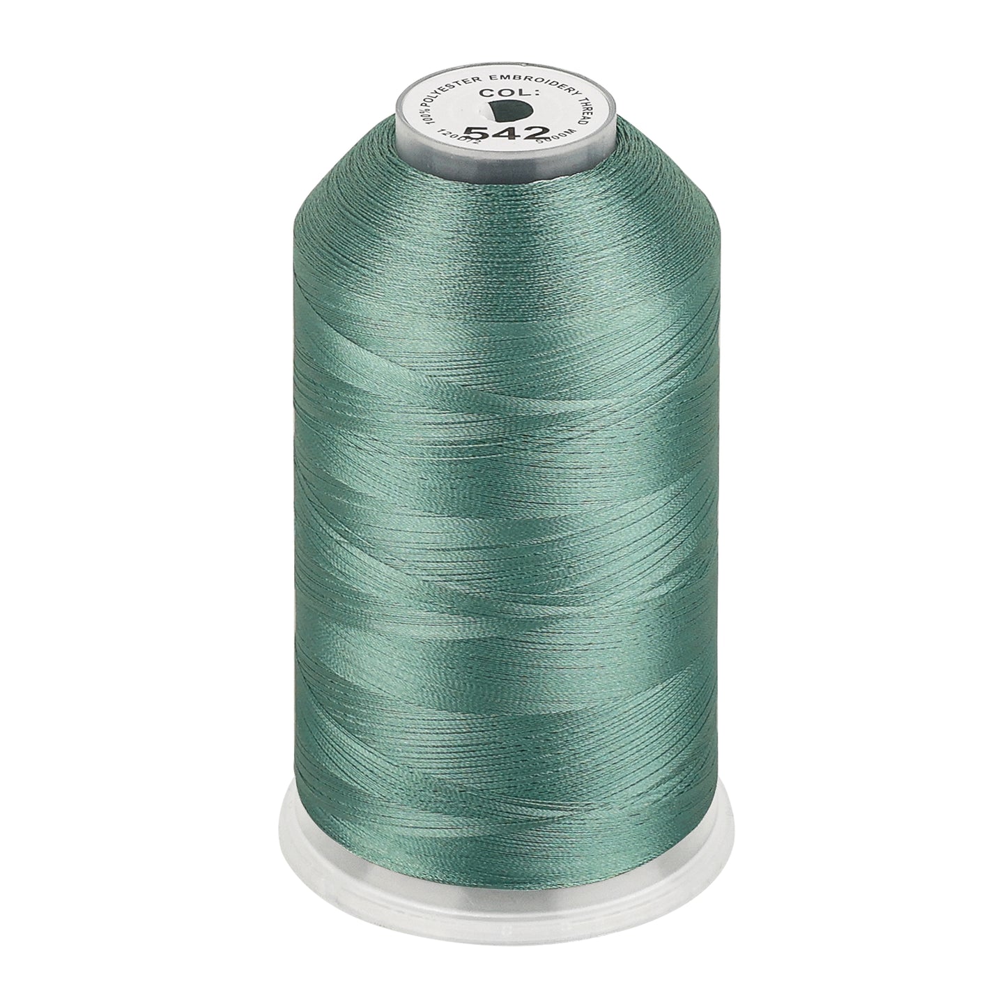 New brothread 100% Polyester with High Sheen Embroidery Thread, 5000M, 40WT(120D/2) 150+ Colors Selected for Commercial Multi Needles and Single Needle Embroidery Machine