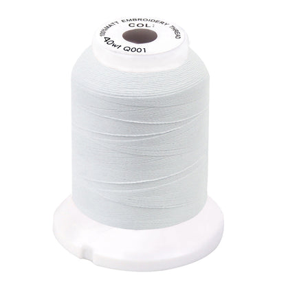 <transcy>Neuer Brothread Polyester Maschinenstickgarn 1000M pro Spule - 40 Farboptionen</transcy>