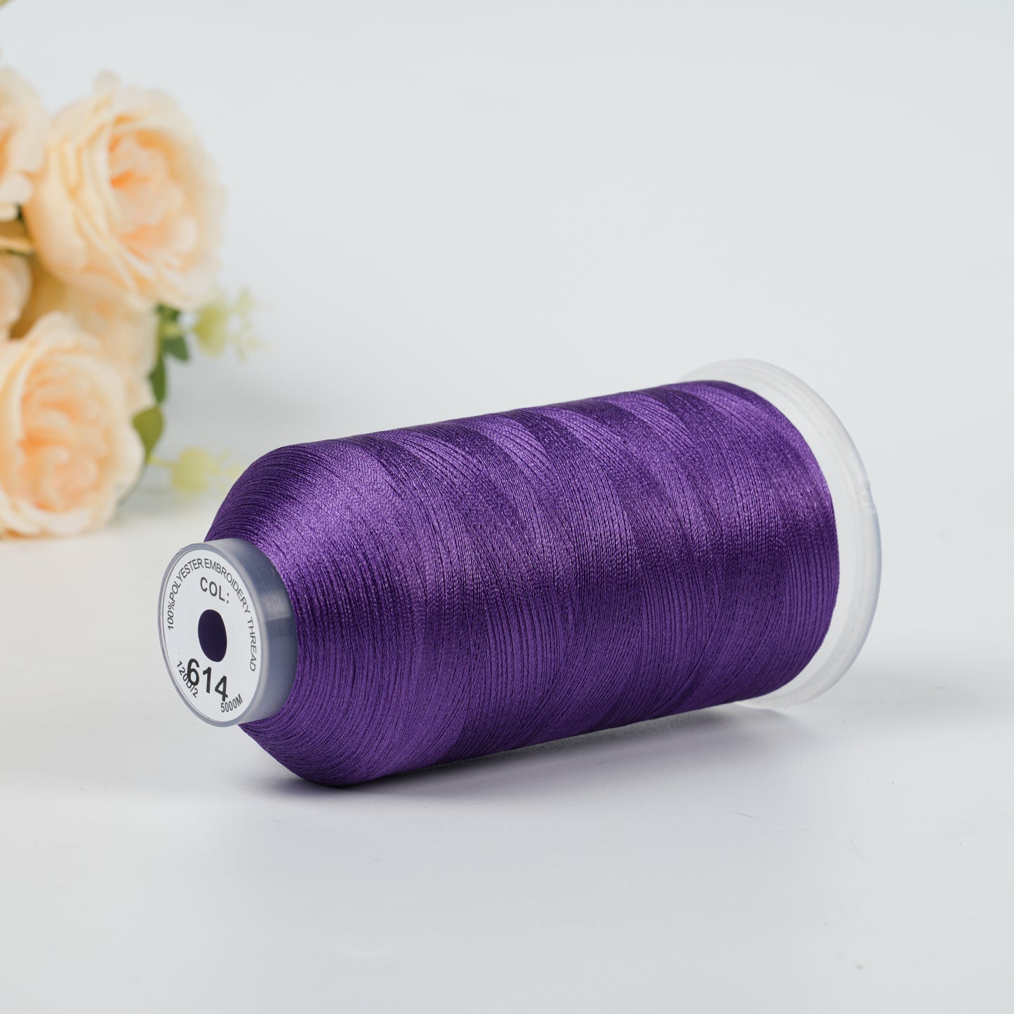 New Brothread 155+ Colors 40WT Polyester Embroidery Machine Thread | 5000M per Spool | Compatible with Brother & Variegated Colors for Commercial/Home Use