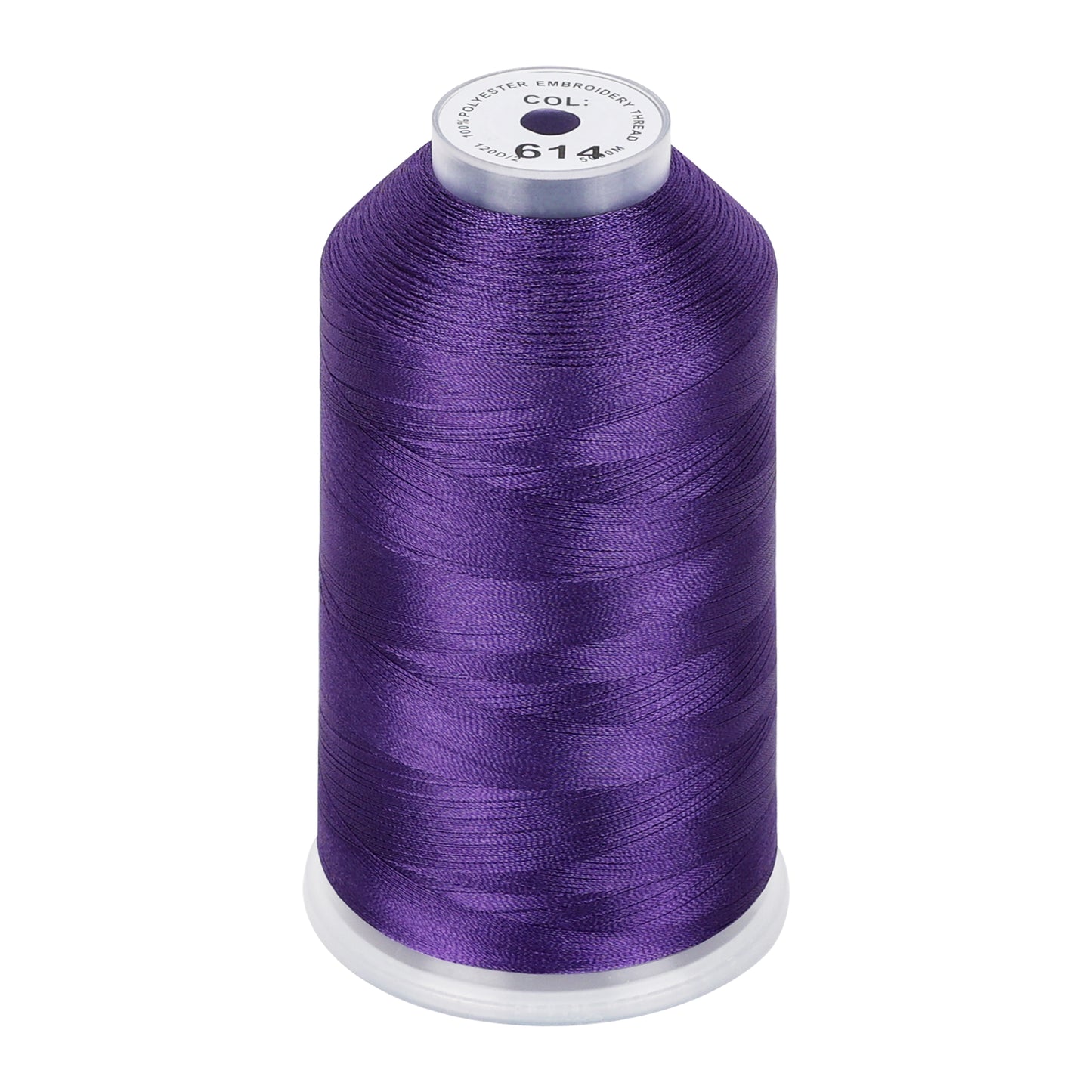 New brothread 100% Polyester with High Sheen Embroidery Thread, 5000M, 40WT(120D/2) 150+ Colors Selected for Commercial Multi Needles and Single Needle Embroidery Machine