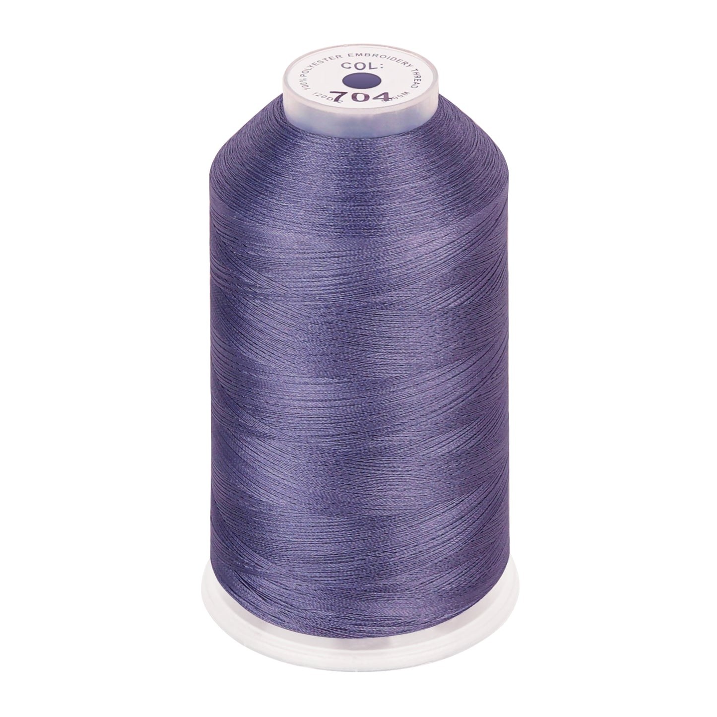 New brothread 100% Polyester with High Sheen Embroidery Thread, 5000M, 40WT(120D/2) 150+ Colors Selected for Commercial Multi Needles and Single Needle Embroidery Machine