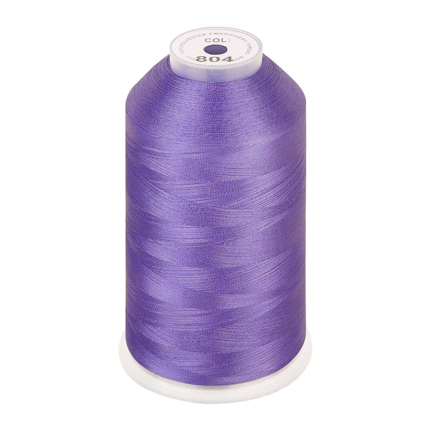 New brothread 100% Polyester with High Sheen Embroidery Thread, 5000M, 40WT(120D/2) 150+ Colors Selected for Commercial Multi Needles and Single Needle Embroidery Machine