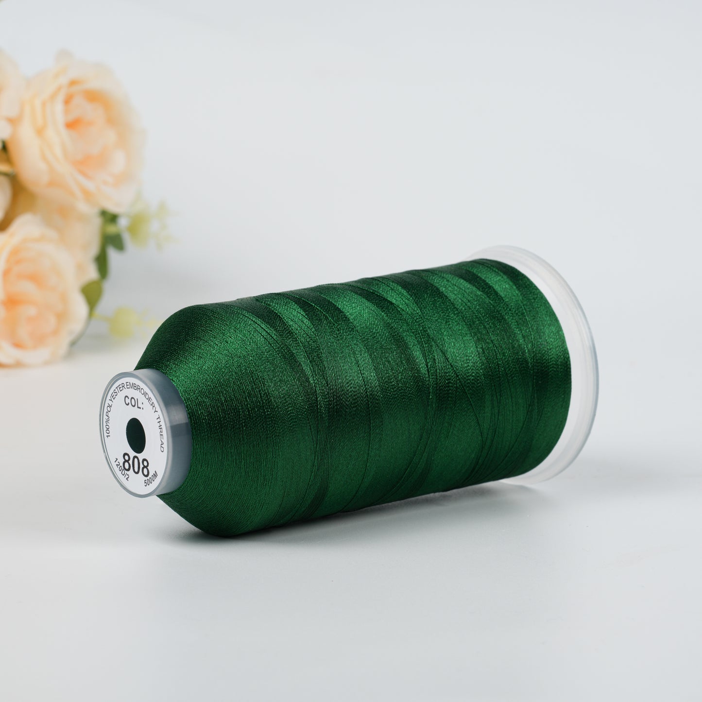 New Brothread 155+ Colors 40WT Polyester Embroidery Machine Thread | 5000M per Spool | Compatible with Brother & Variegated Colors for Commercial/Home Use