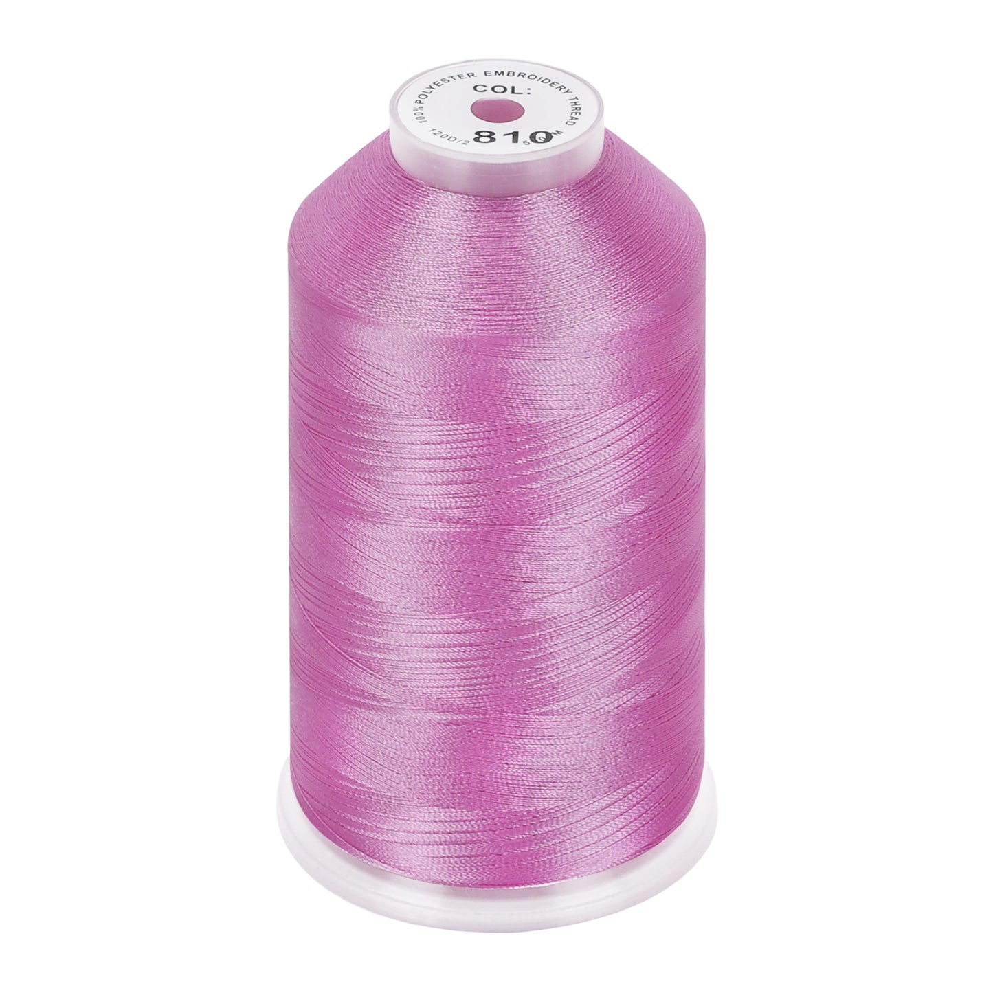 New brothread 100% Polyester with High Sheen Embroidery Thread, 5000M, 40WT(120D/2) 150+ Colors Selected for Commercial Multi Needles and Single Needle Embroidery Machine