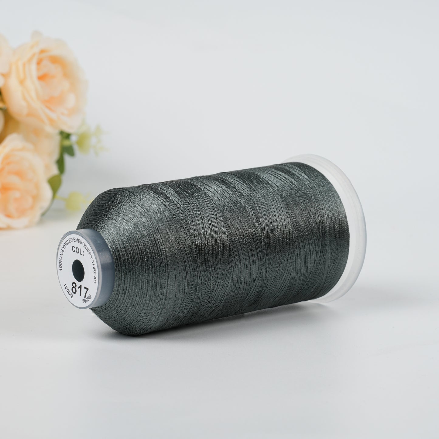 New Brothread 155+ Colors 40WT Polyester Embroidery Machine Thread | 5000M per Spool | Compatible with Brother & Variegated Colors for Commercial/Home Use