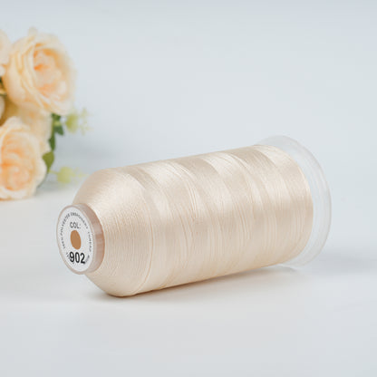 New Brothread 155+ Colors 40WT Polyester Embroidery Machine Thread | 5000M per Spool | Compatible with Brother & Variegated Colors for Commercial/Home Use