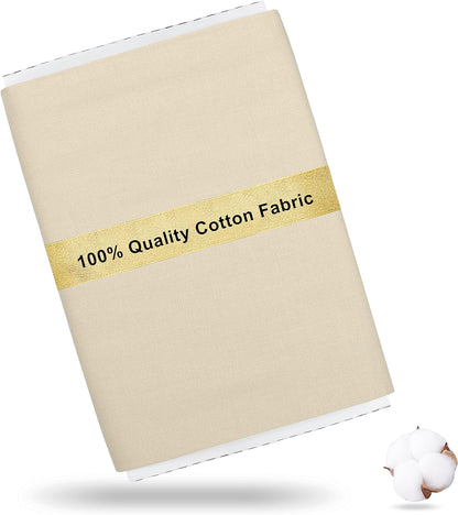 Craftido-19 Options-100% Cotton Fabric by The Yard in Solid Color 44”W –  New brothread
