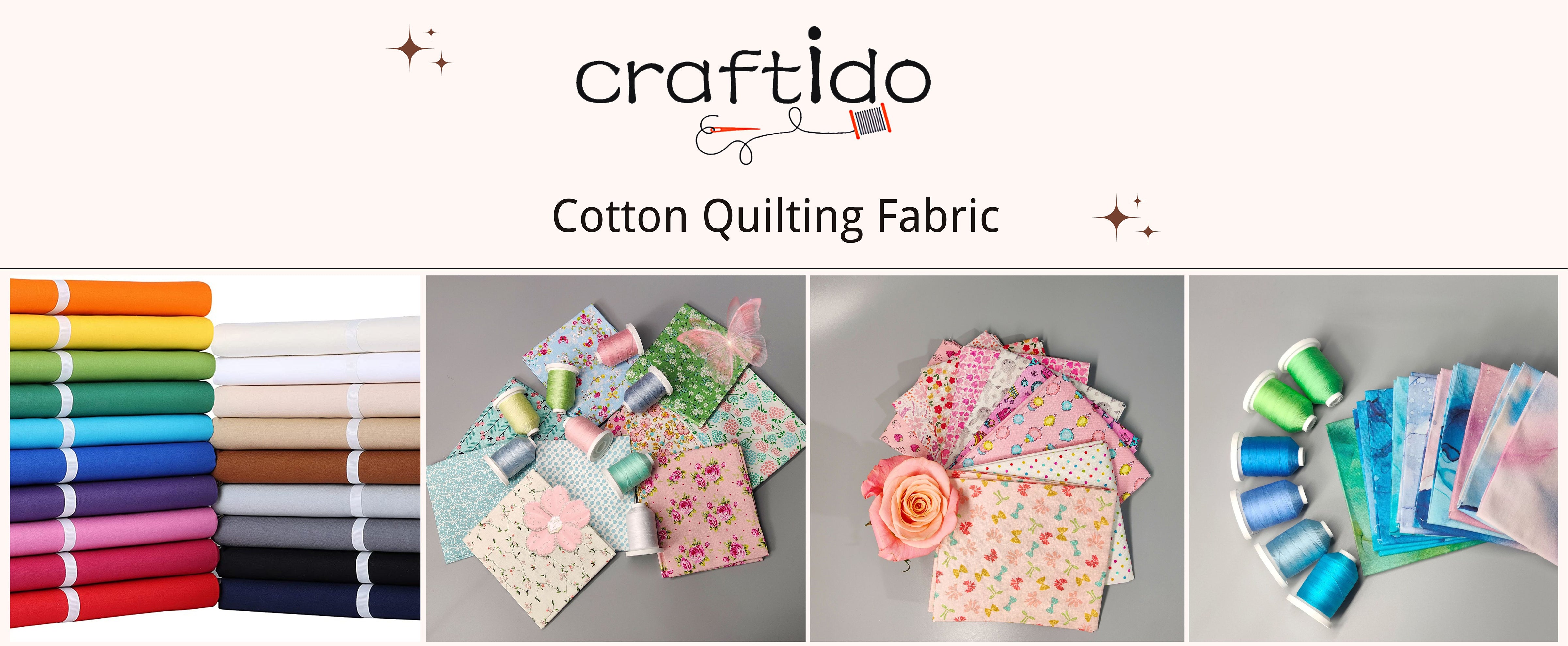 Cotton quilting fabric hotsell