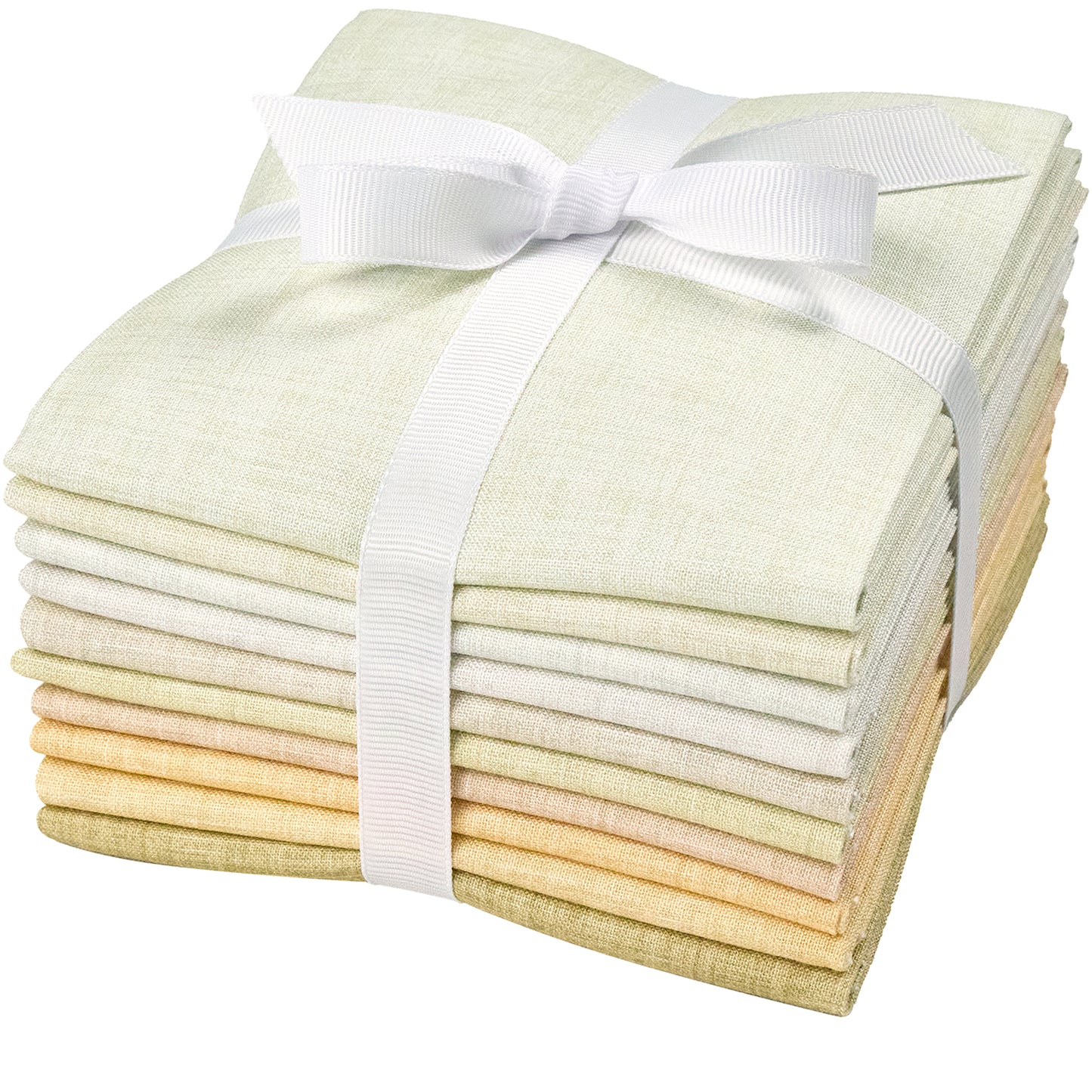 Craftido - 11 Options Solids with Tweed Tonals - Assorted Color Cotton Quilting Fabric Bundles 10pcs Fat Quarters 18"x21" - Medium Weight 5.2oz - for Quilting, Sewing and Crafts