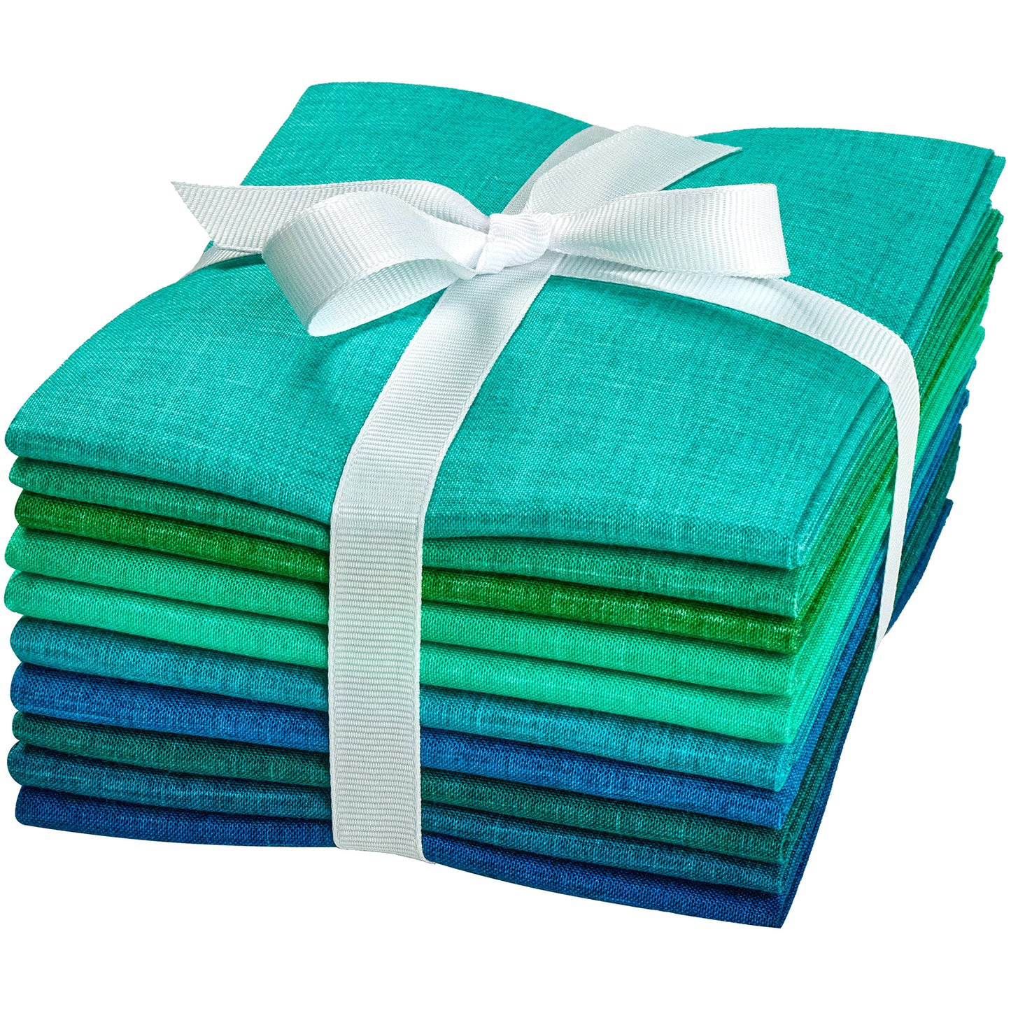 Craftido - 11 Options Solids with Tweed Tonals - Assorted Color Cotton Quilting Fabric Bundles 10pcs Fat Quarters 18"x21" - Medium Weight 5.2oz - for Quilting, Sewing and Crafts