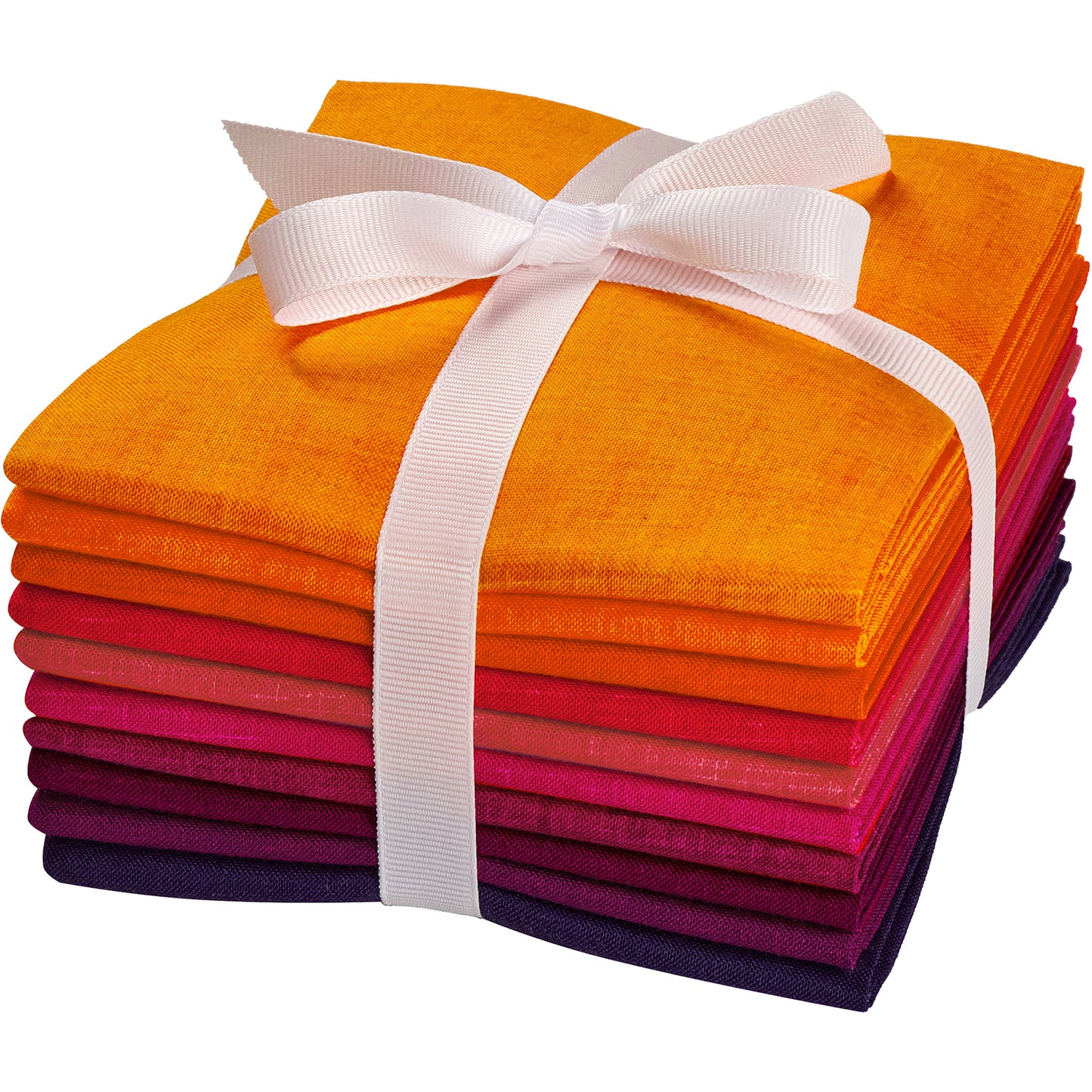 Craftido - 11 Options Solids with Tweed Tonals - Assorted Color Cotton Quilting Fabric Bundles 10pcs Fat Quarters 18"x21" - Medium Weight 5.2oz - for Quilting, Sewing and Crafts