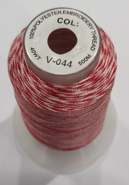 <transcy>Neuer Brotfaden Polyester Maschinenstickgarn-5000M Jede riesige Spule -40wt-65 Farben</transcy>