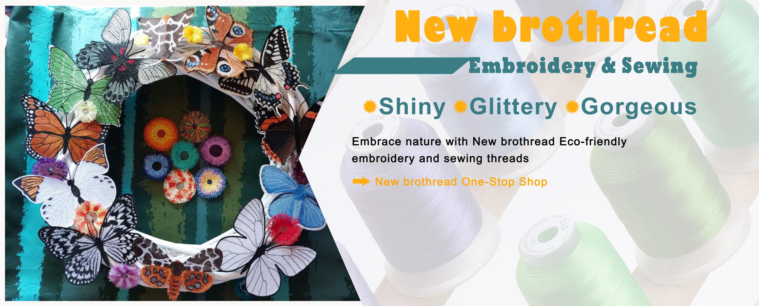 New brothread Embroidery, Sewing, Quilting
