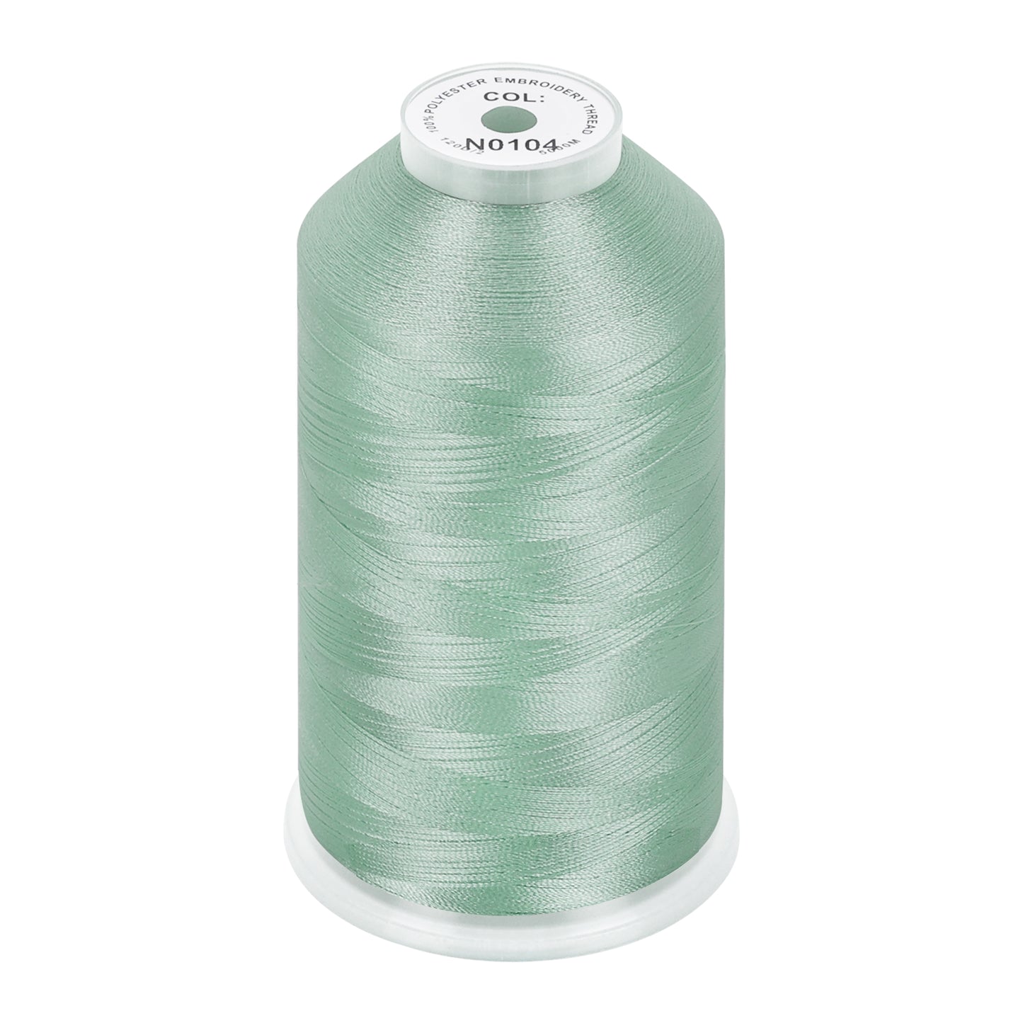 New brothread 100% Polyester with High Sheen Embroidery Thread, 5000M, 40WT(120D/2) 150+ Colors Selected for Commercial Multi Needles and Single Needle Embroidery Machine