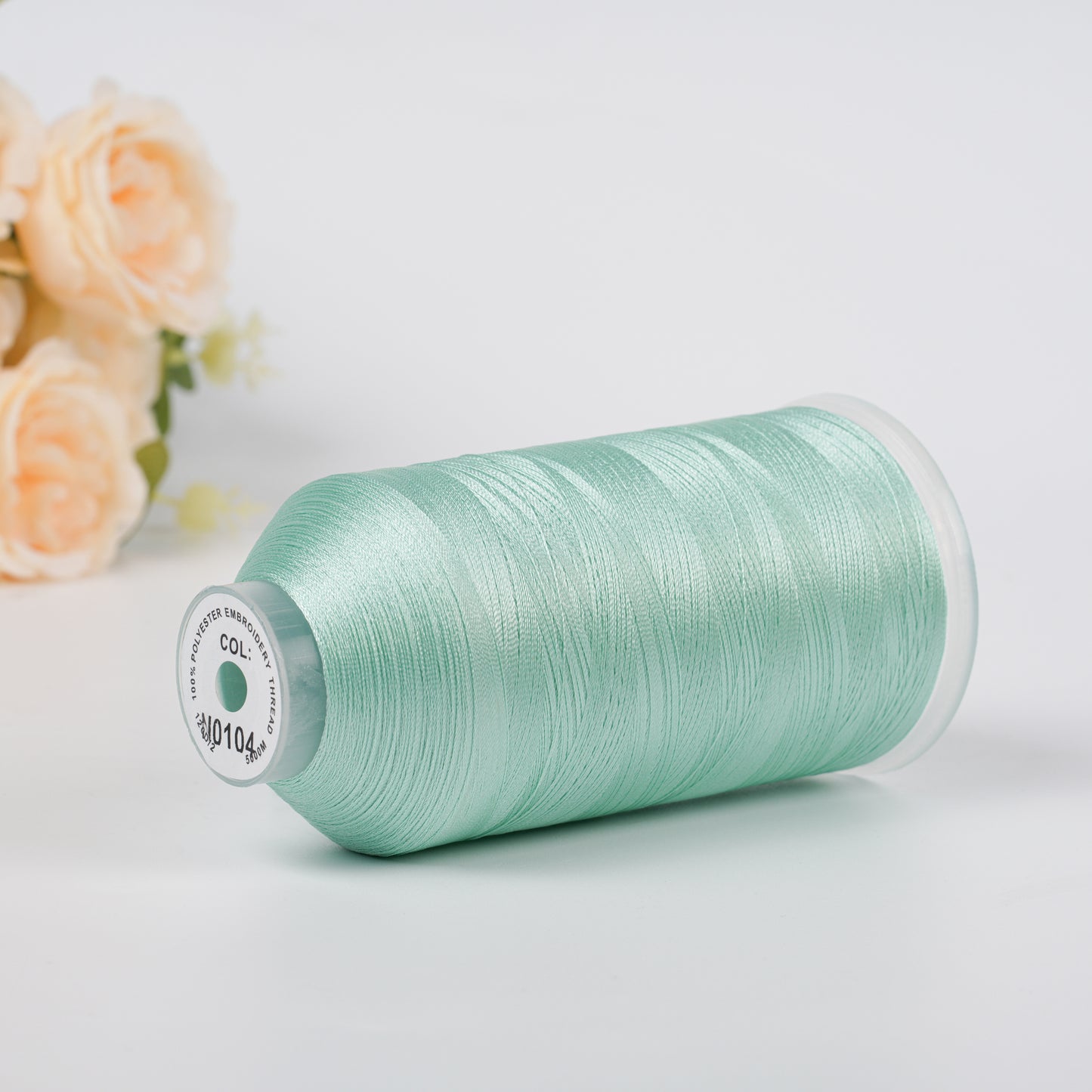 New Brothread 155+ Colors 40WT Polyester Embroidery Machine Thread | 5000M per Spool | Compatible with Brother & Variegated Colors for Commercial/Home Use