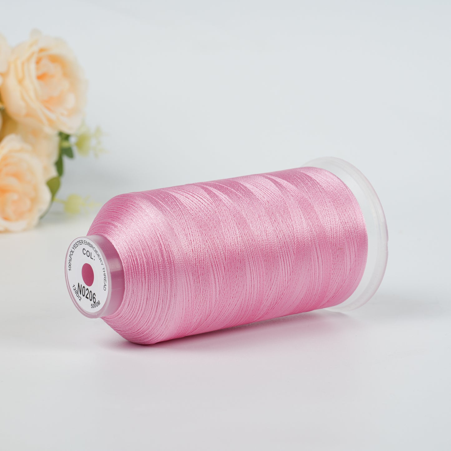 New Brothread 155+ Colors 40WT Polyester Embroidery Machine Thread | 5000M per Spool | Compatible with Brother & Variegated Colors for Commercial/Home Use