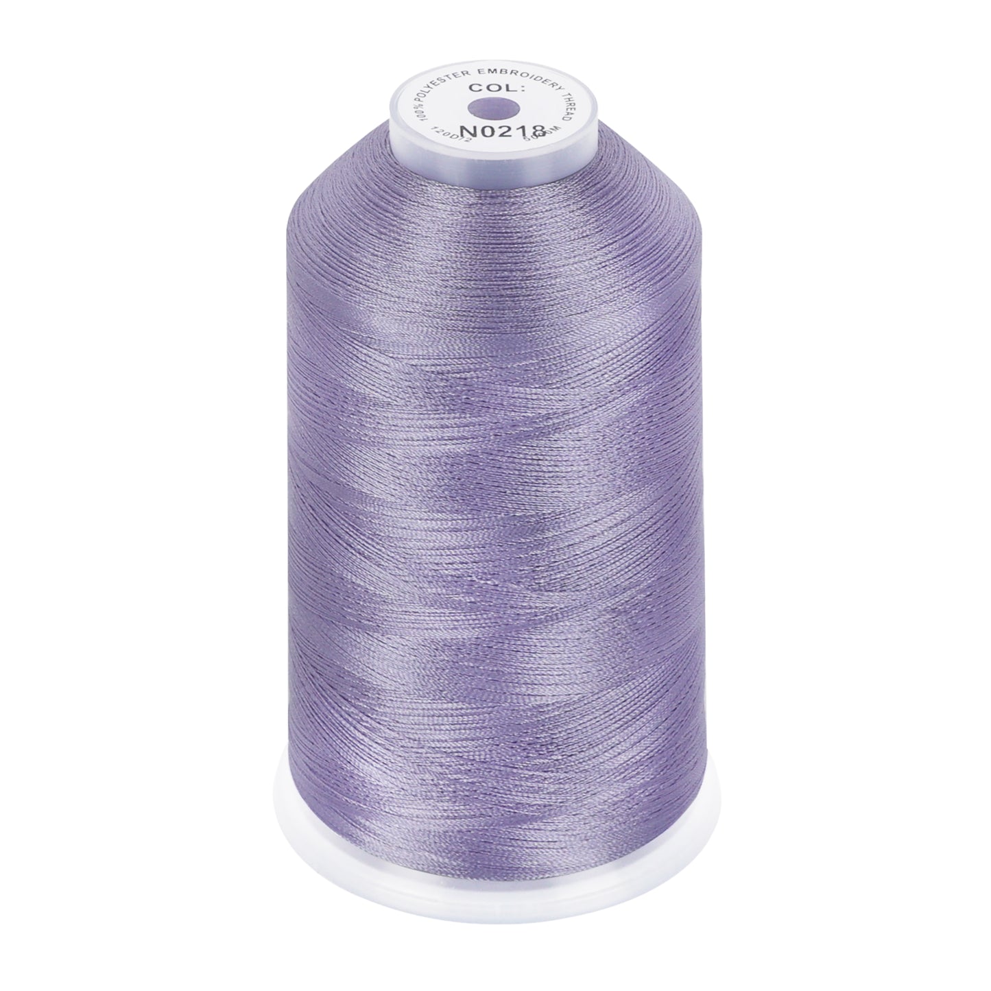 New brothread 100% Polyester with High Sheen Embroidery Thread, 5000M, 40WT(120D/2) 150+ Colors Selected for Commercial Multi Needles and Single Needle Embroidery Machine