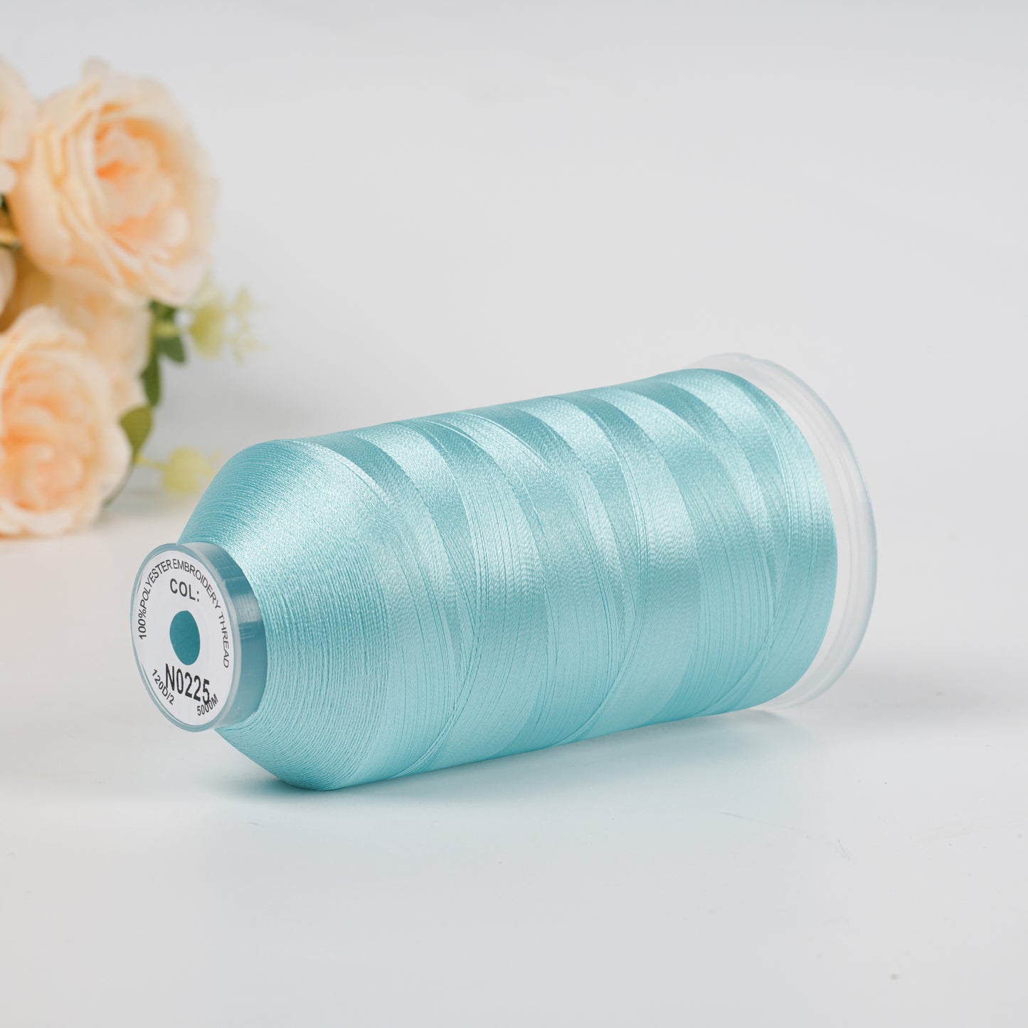 New Brothread 155+ Colors 40WT Polyester Embroidery Machine Thread | 5000M per Spool | Compatible with Brother & Variegated Colors for Commercial/Home Use