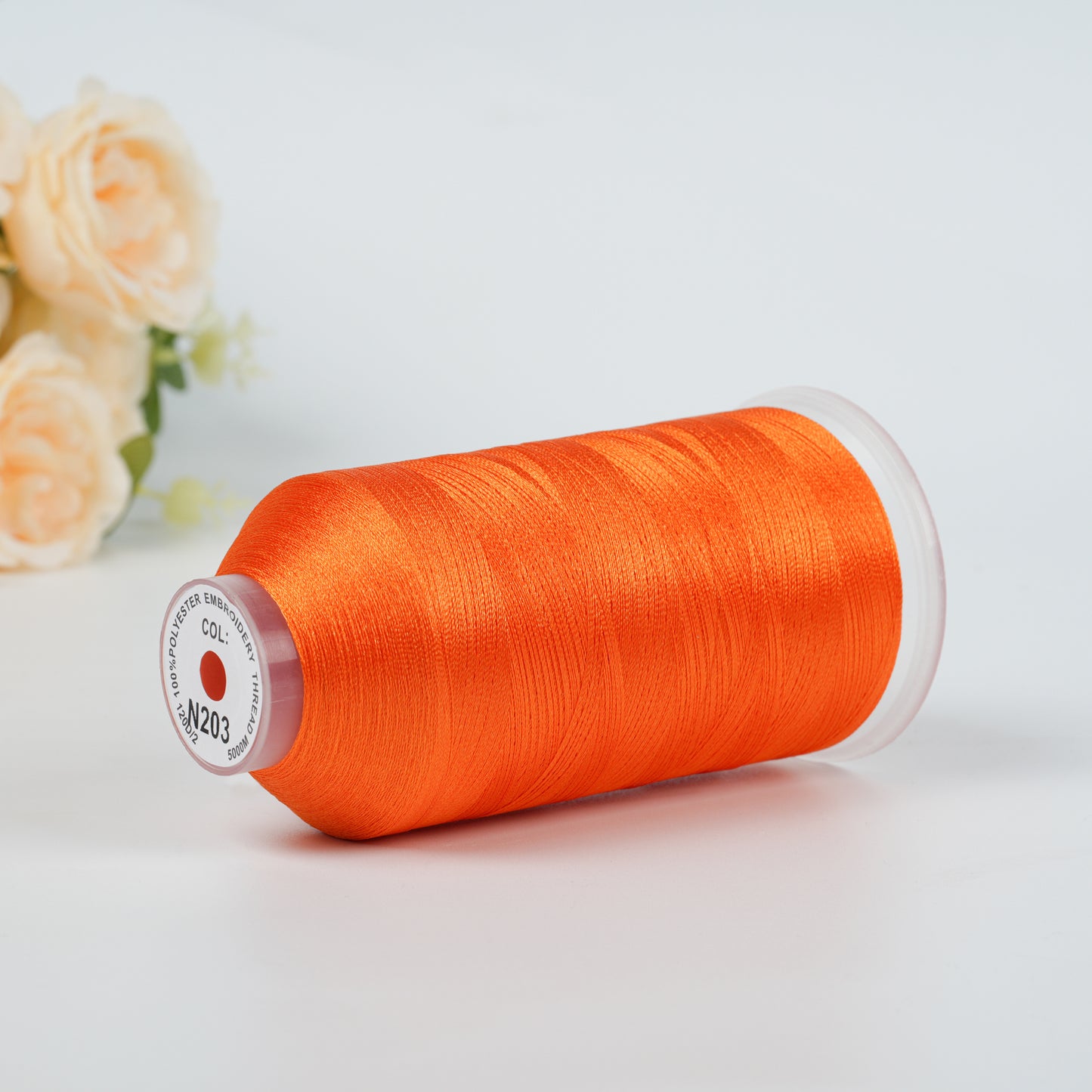 New Brothread 40WT Polyester Embroidery Machine Thread | 5000M per Spool | Includes Janome Colors for Commercial/Home Use