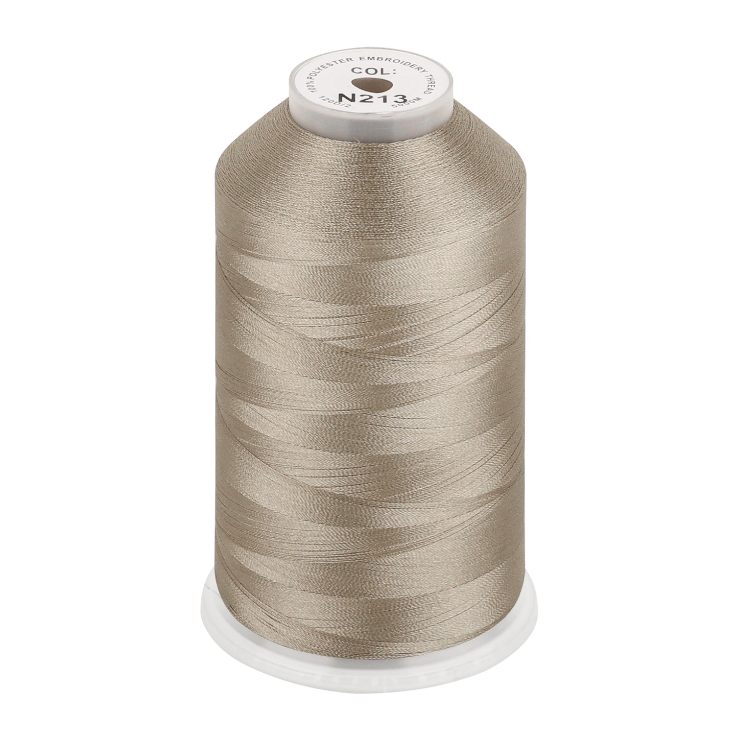 New brothread 100% Polyester with High Sheen Embroidery Thread, 5000M, 40WT(120D/2) 150+ Colors Selected for Commercial Multi Needles and Single Needle Embroidery Machine