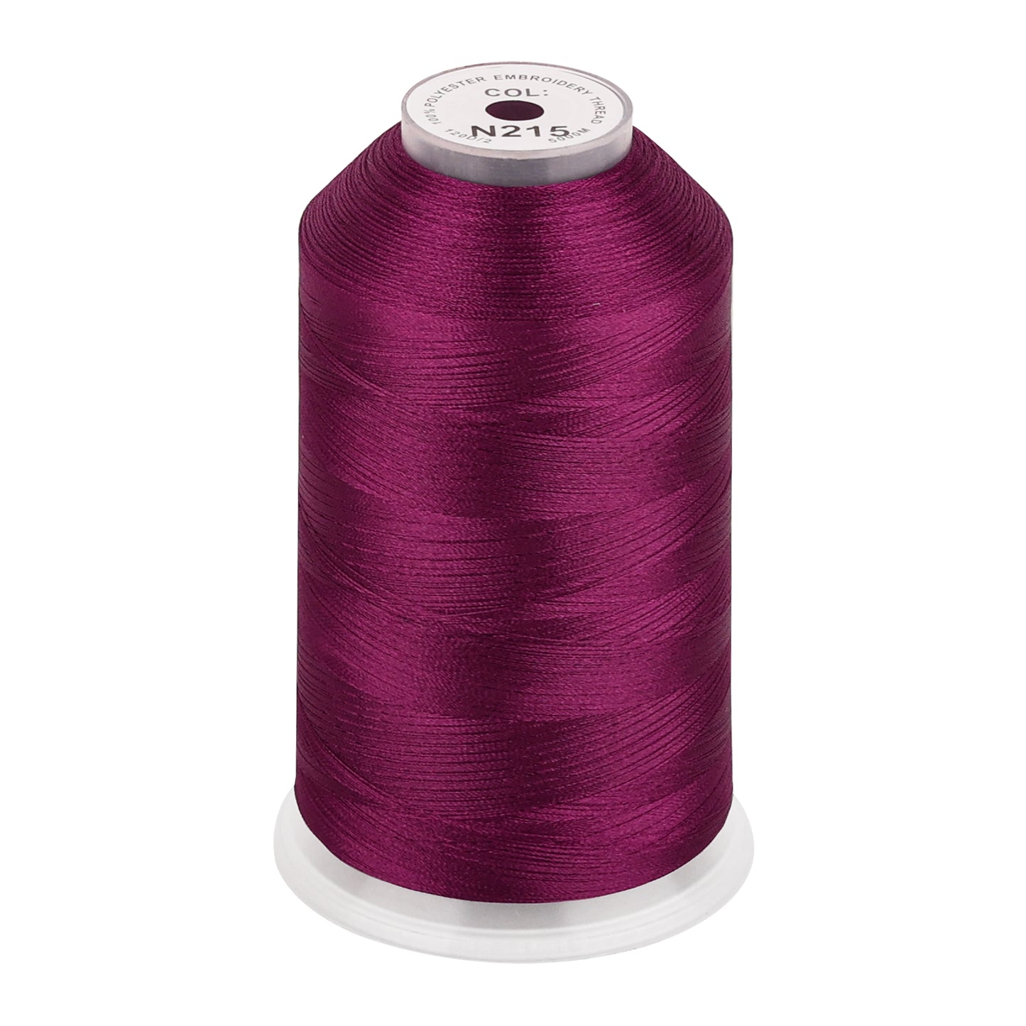 New brothread 100% Polyester with High Sheen Embroidery Thread, 5000M, 40WT(120D/2) 150+ Colors Selected for Commercial Multi Needles and Single Needle Embroidery Machine