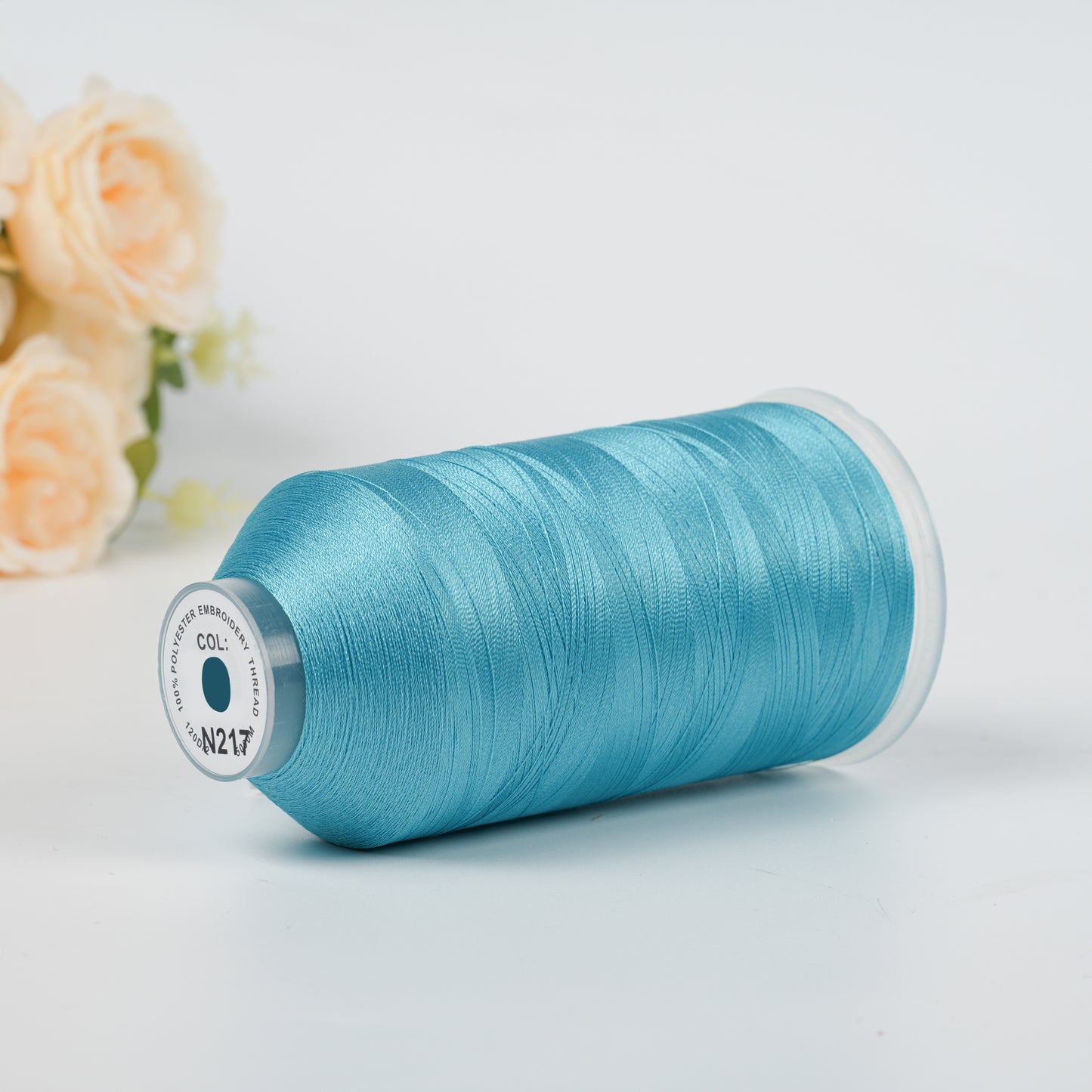 New Brothread 40WT Polyester Embroidery Machine Thread | 5000M per Spool | Includes Janome Colors for Commercial/Home Use
