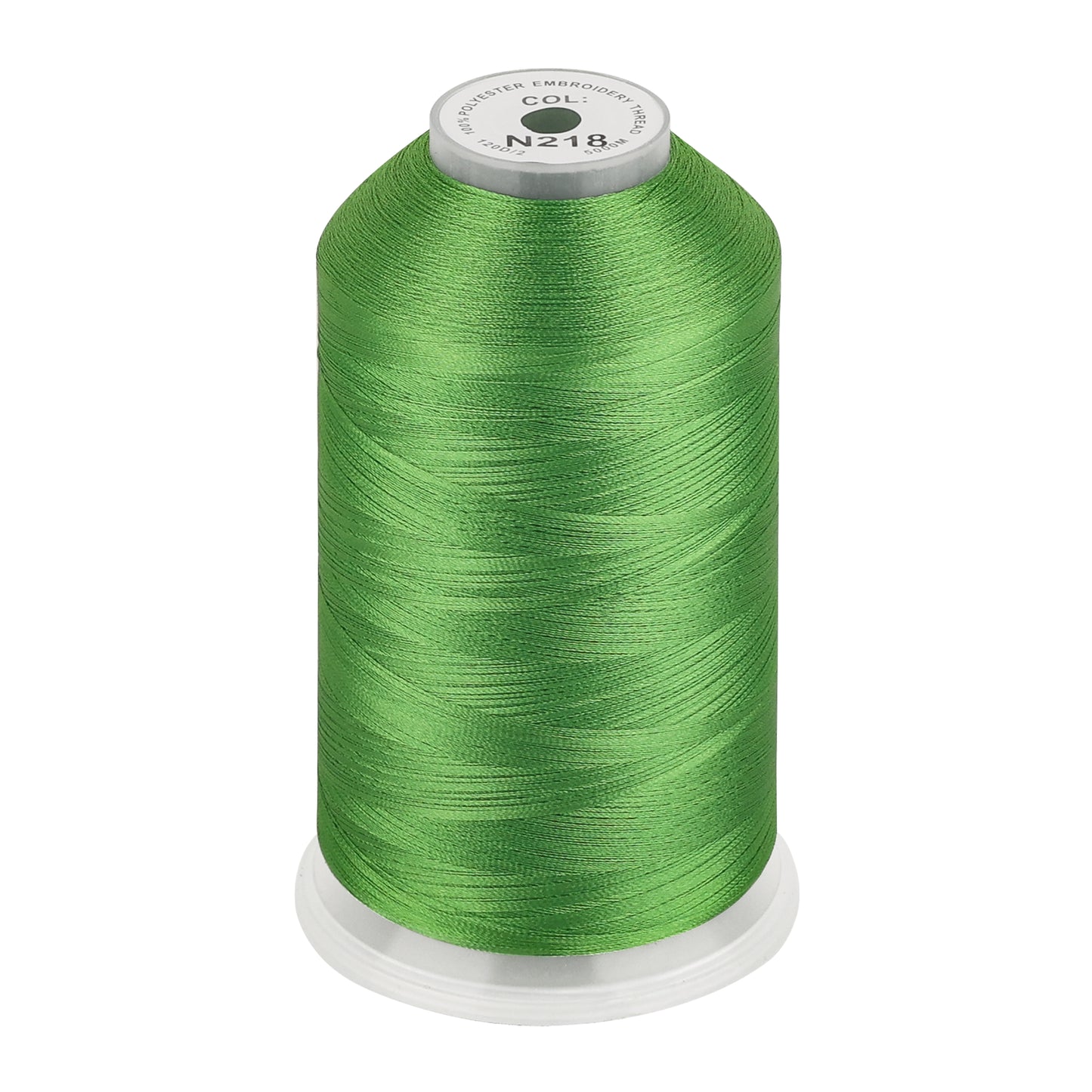 New brothread 100% Polyester with High Sheen Embroidery Thread, 5000M, 40WT(120D/2) 150+ Colors Selected for Commercial Multi Needles and Single Needle Embroidery Machine