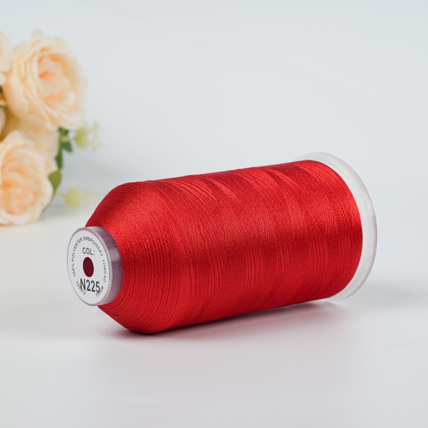 New Brothread 40WT Polyester Embroidery Machine Thread | 5000M per Spool | Includes Janome Colors for Commercial/Home Use