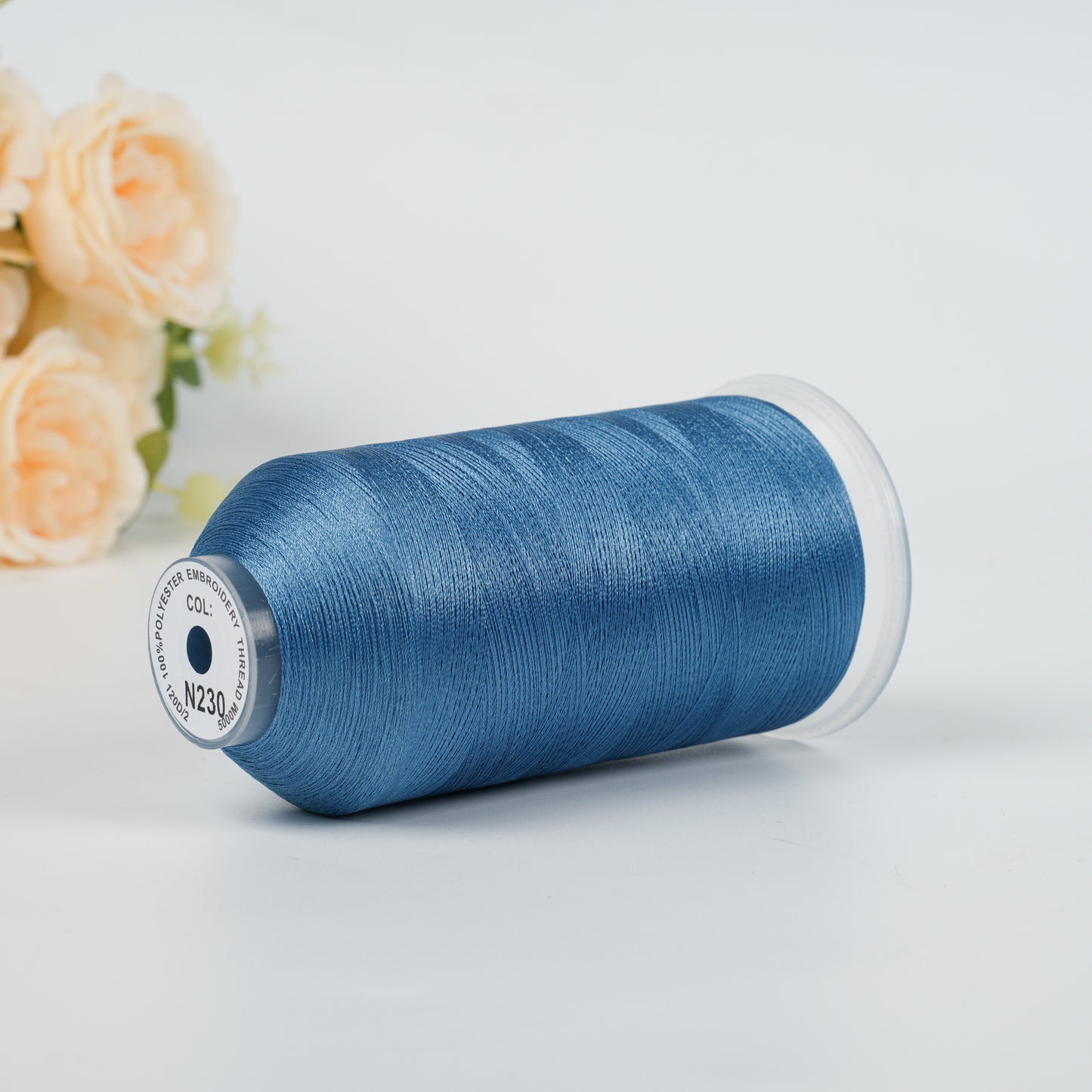 New Brothread 40WT Polyester Embroidery Machine Thread | 5000M per Spool | Includes Janome Colors for Commercial/Home Use