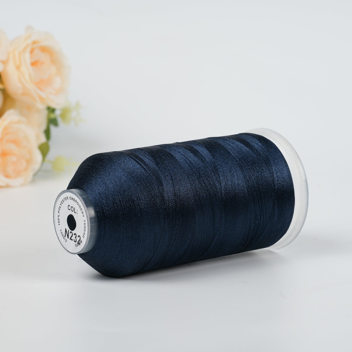 New Brothread 40WT Polyester Embroidery Machine Thread | 5000M per Spool | Includes Janome Colors for Commercial/Home Use