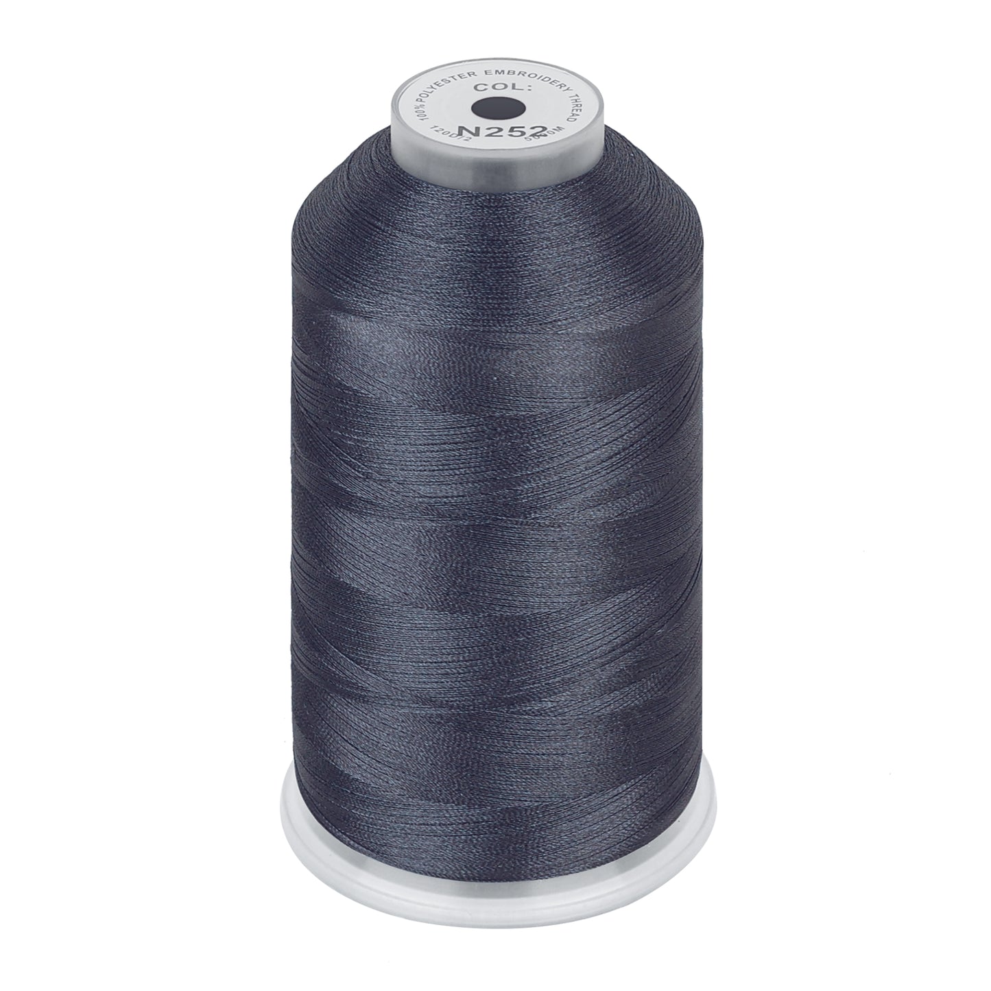 New brothread 100% Polyester with High Sheen Embroidery Thread, 5000M, 40WT(120D/2) 150+ Colors Selected for Commercial Multi Needles and Single Needle Embroidery Machine