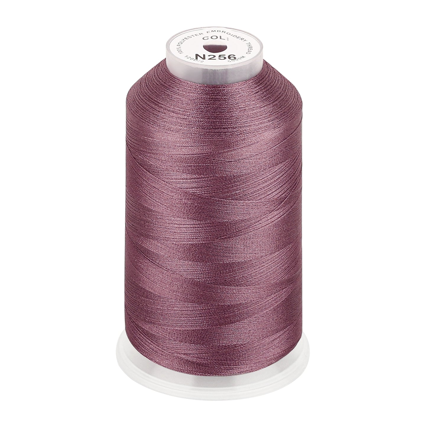 New brothread 100% Polyester with High Sheen Embroidery Thread, 5000M, 40WT(120D/2) 150+ Colors Selected for Commercial Multi Needles and Single Needle Embroidery Machine