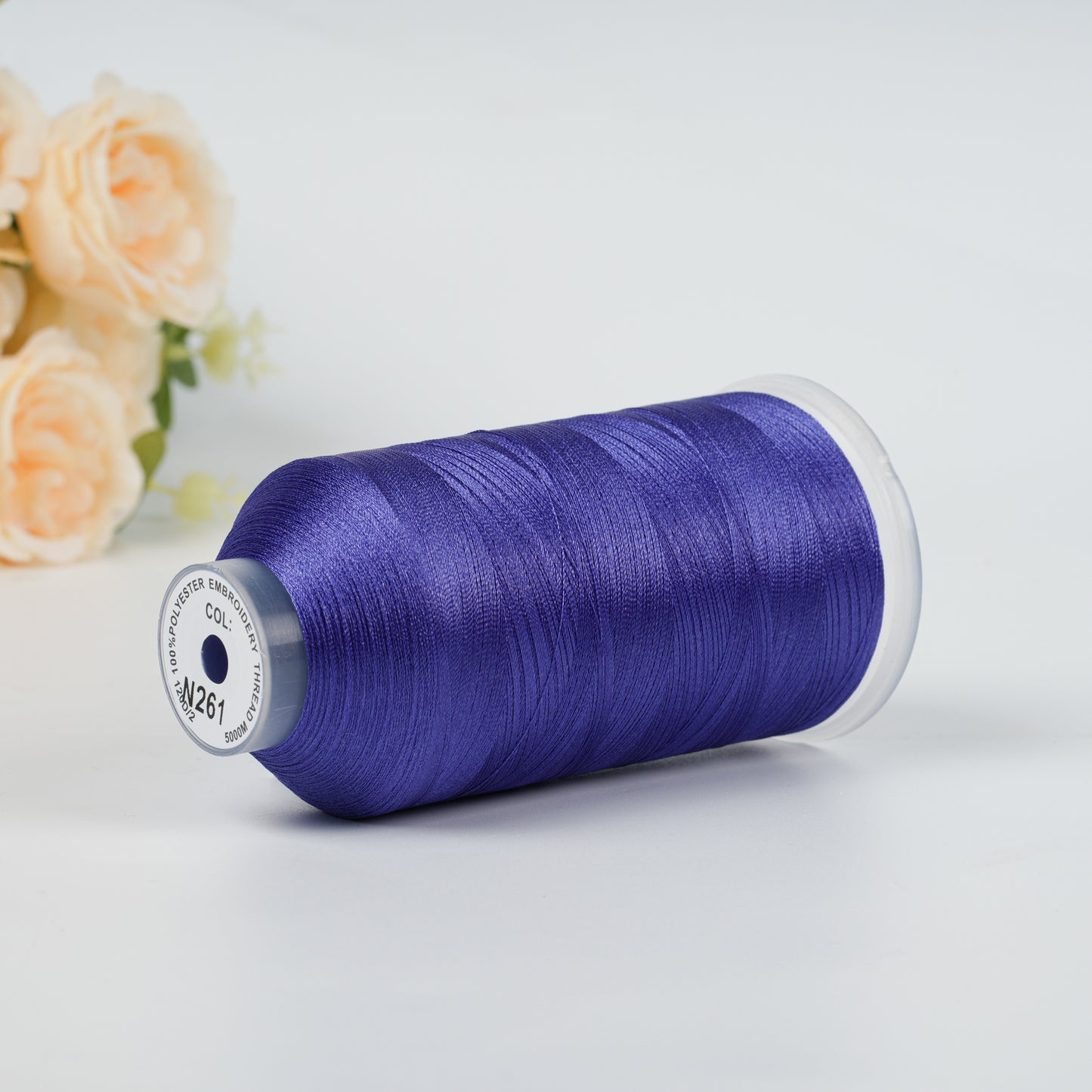 New Brothread 40WT Polyester Embroidery Machine Thread | 5000M per Spool | Includes Janome Colors for Commercial/Home Use