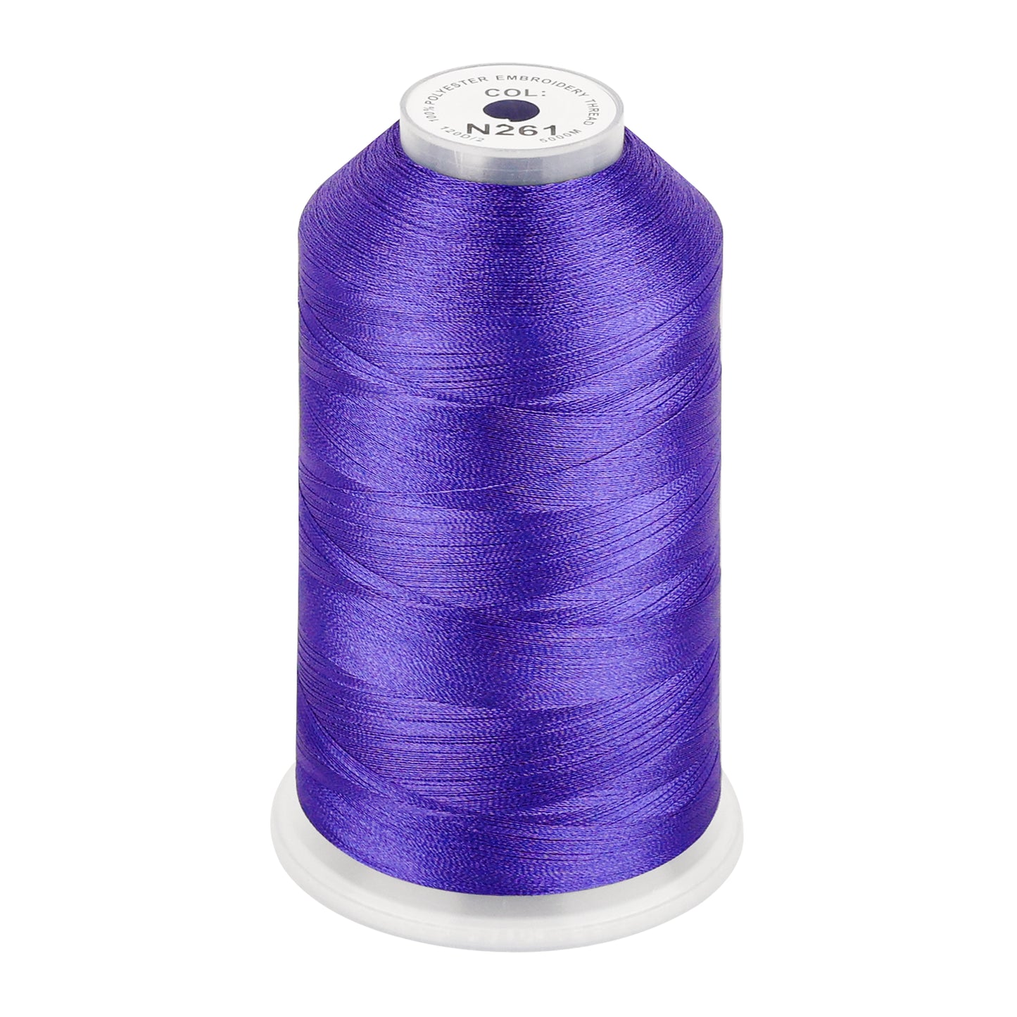 New brothread 100% Polyester with High Sheen Embroidery Thread, 5000M, 40WT(120D/2) 150+ Colors Selected for Commercial Multi Needles and Single Needle Embroidery Machine