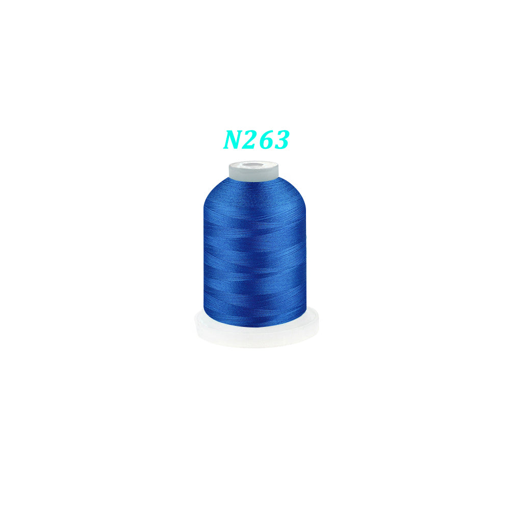 New brothread Single Huge Spool 1000M Each Polyester Embroidery Machine Thread 40WT - Janome Colors