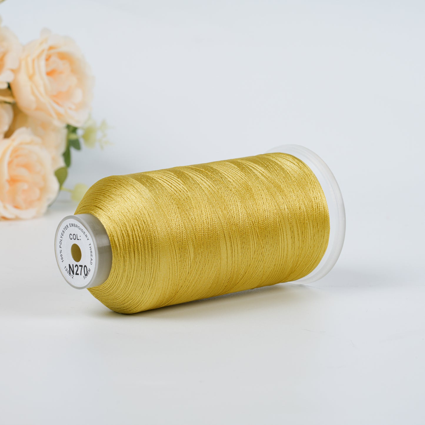 New Brothread 40WT Polyester Embroidery Machine Thread | 5000M per Spool | Includes Janome Colors for Commercial/Home Use