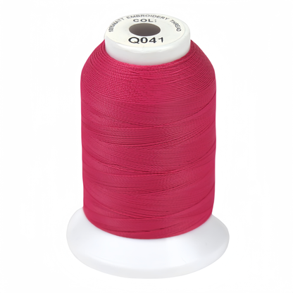 New brothread Single Spool Frosty Matt Embroidery Machine Thread 40WT Each Spool 500M