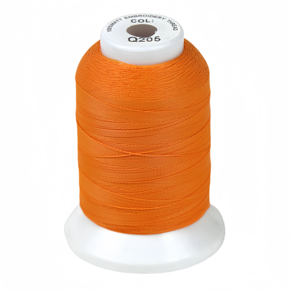 New brothread Single Spool Frosty Matt Embroidery Machine Thread 40WT Each Spool 500M