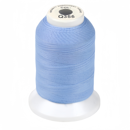 New brothread Single Spool Frosty Matt Embroidery Machine Thread 60WT Each Spool 600M