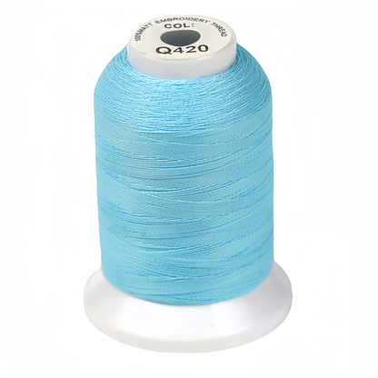 New brothread Single Spool Frosty Matt Embroidery Machine Thread 60WT Each Spool 600M