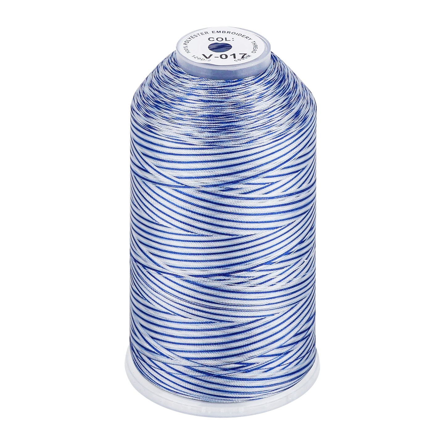 New brothread 100% Polyester with High Sheen Embroidery Thread, 5000M, 40WT(120D/2) 150+ Colors Selected for Commercial Multi Needles and Single Needle Embroidery Machine