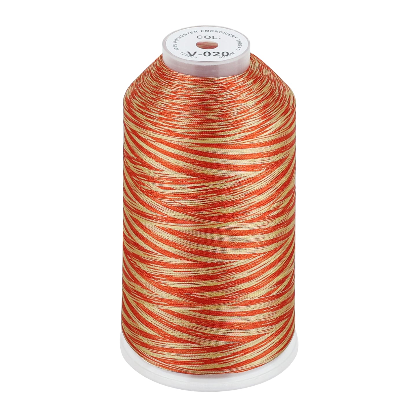 New brothread 100% Polyester with High Sheen Embroidery Thread, 5000M, 40WT(120D/2) 150+ Colors Selected for Commercial Multi Needles and Single Needle Embroidery Machine